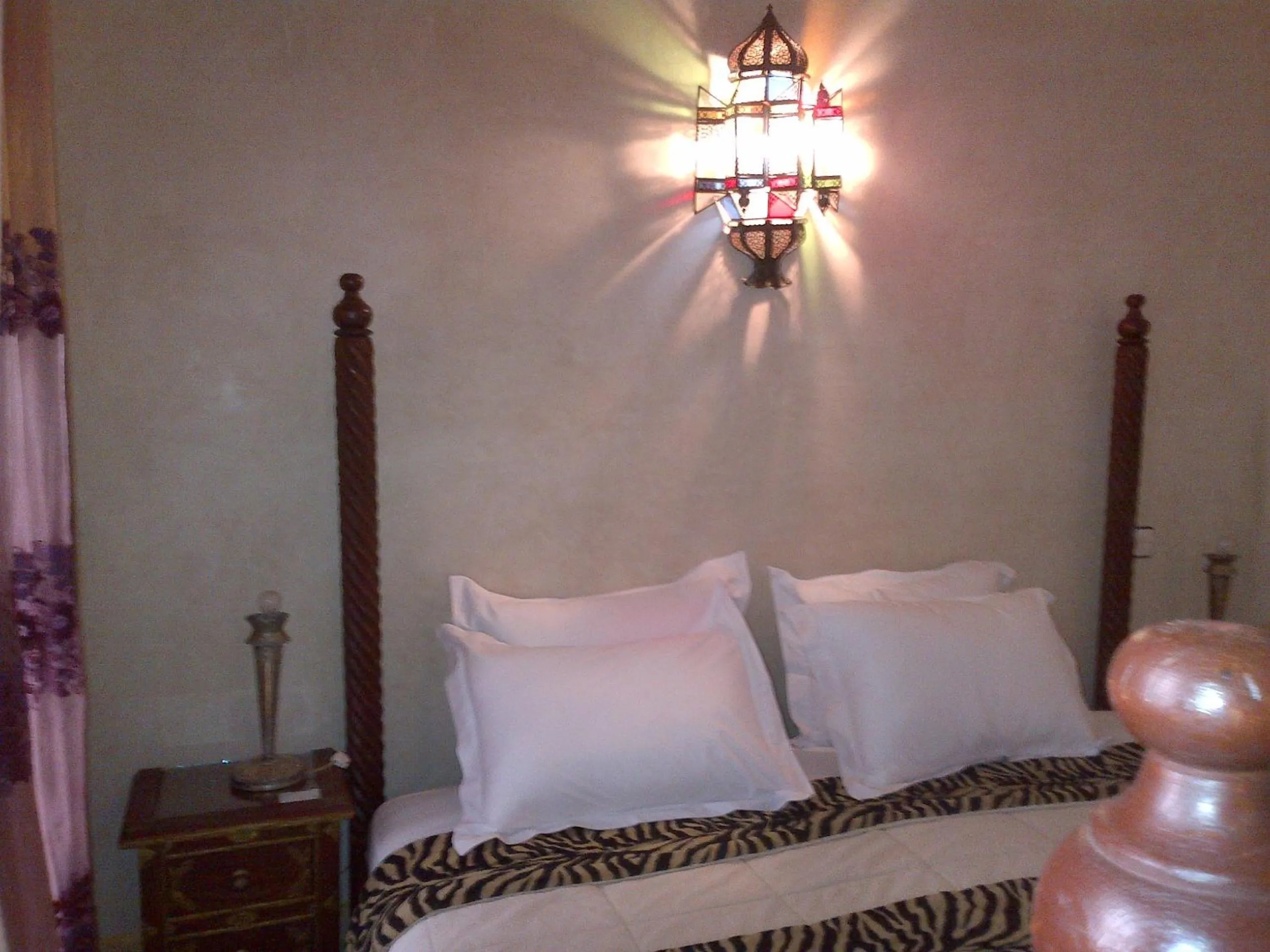 Bedroom, Bed in Riad Lila