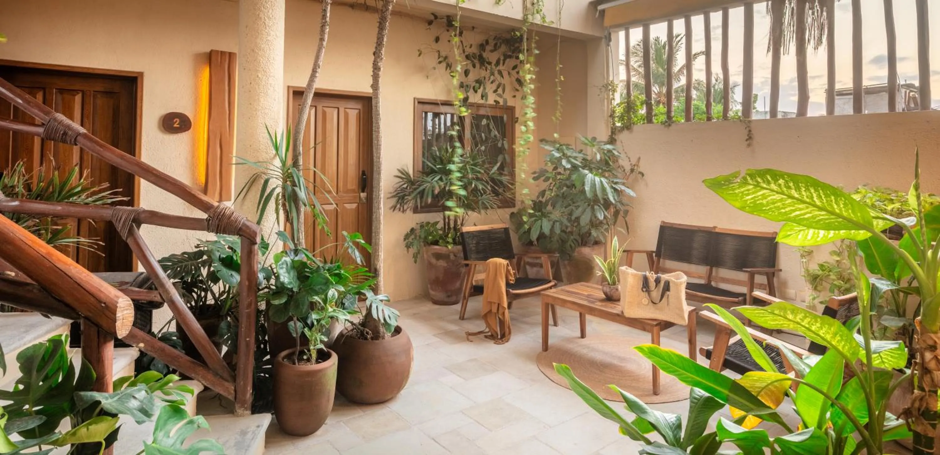 Patio in Hotel Arena