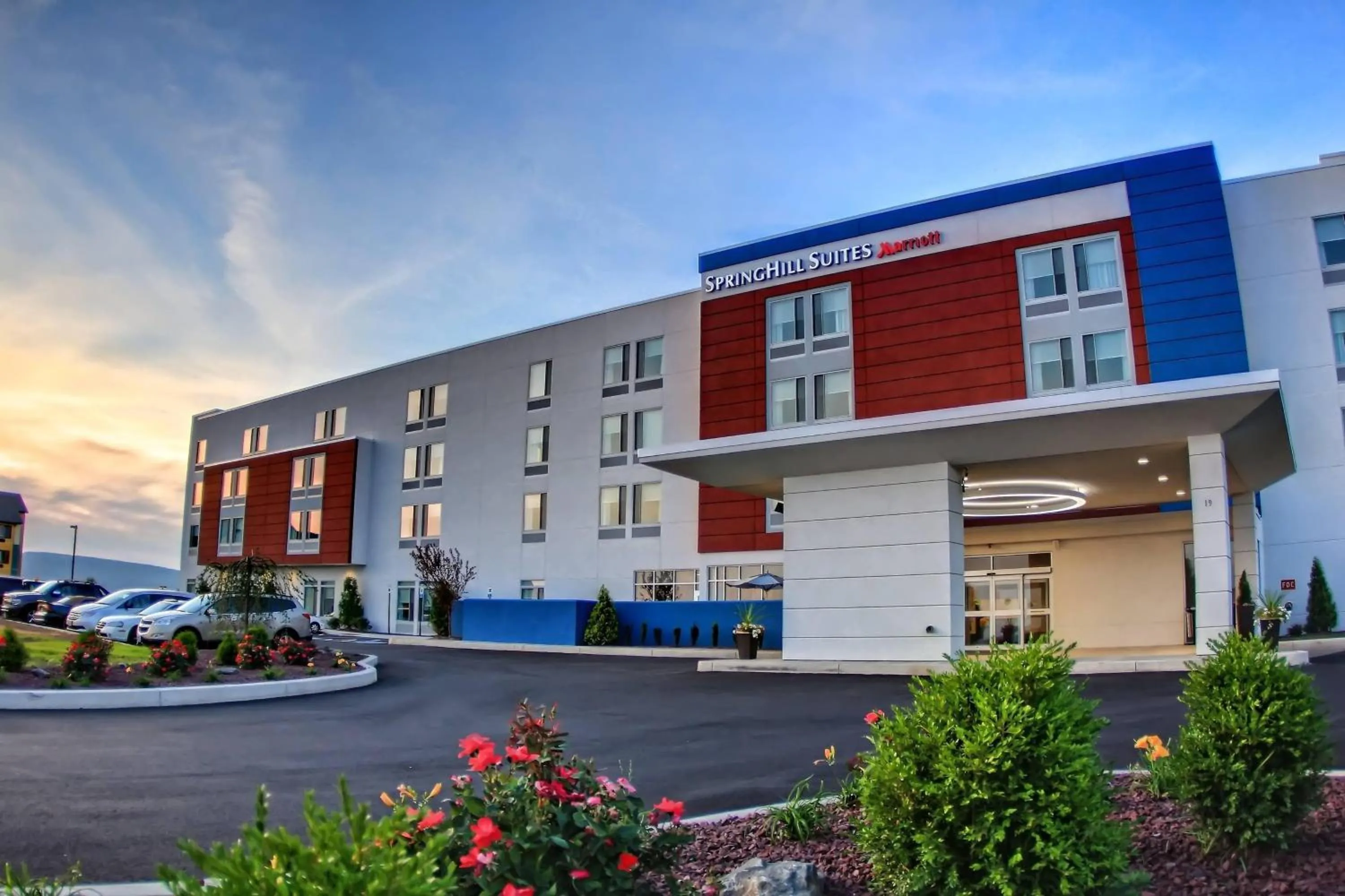 Property building in SpringHill Suites by Marriott Scranton Montage Mountain