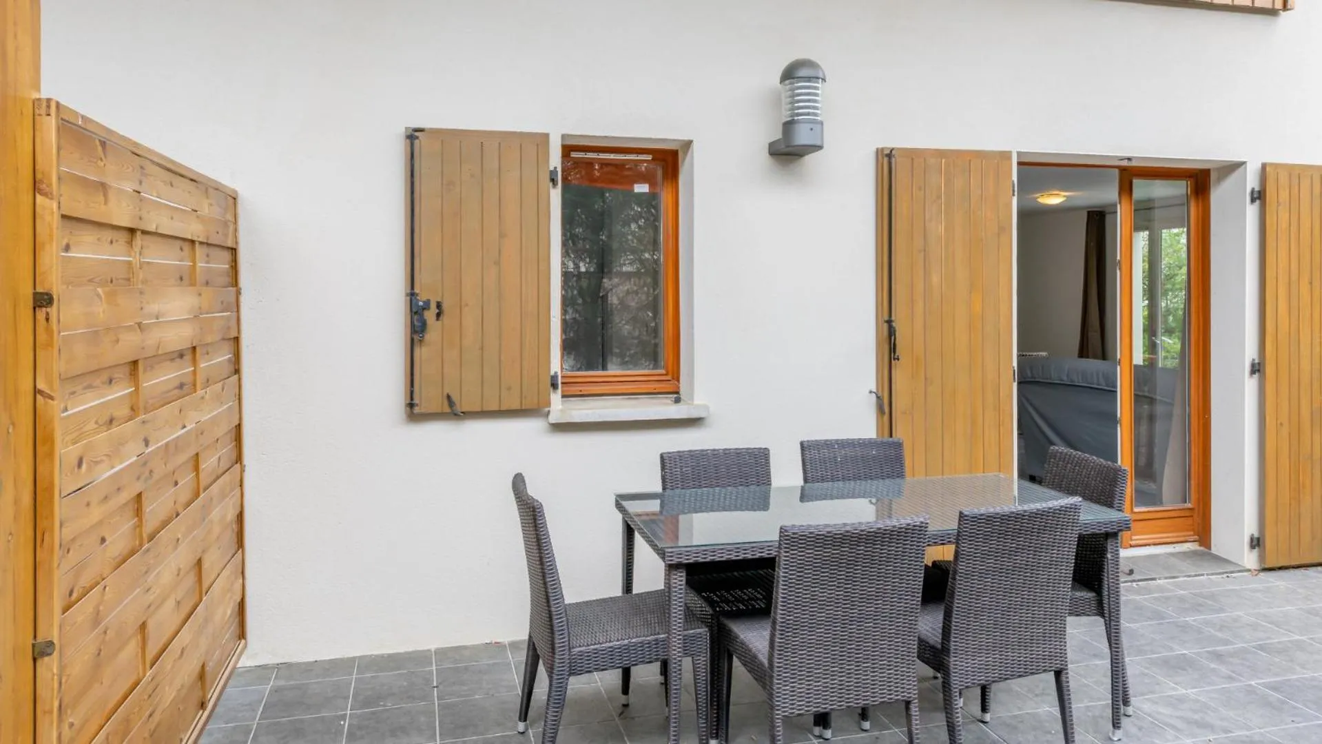 Patio in Vacancéole - Les Rives du Lac