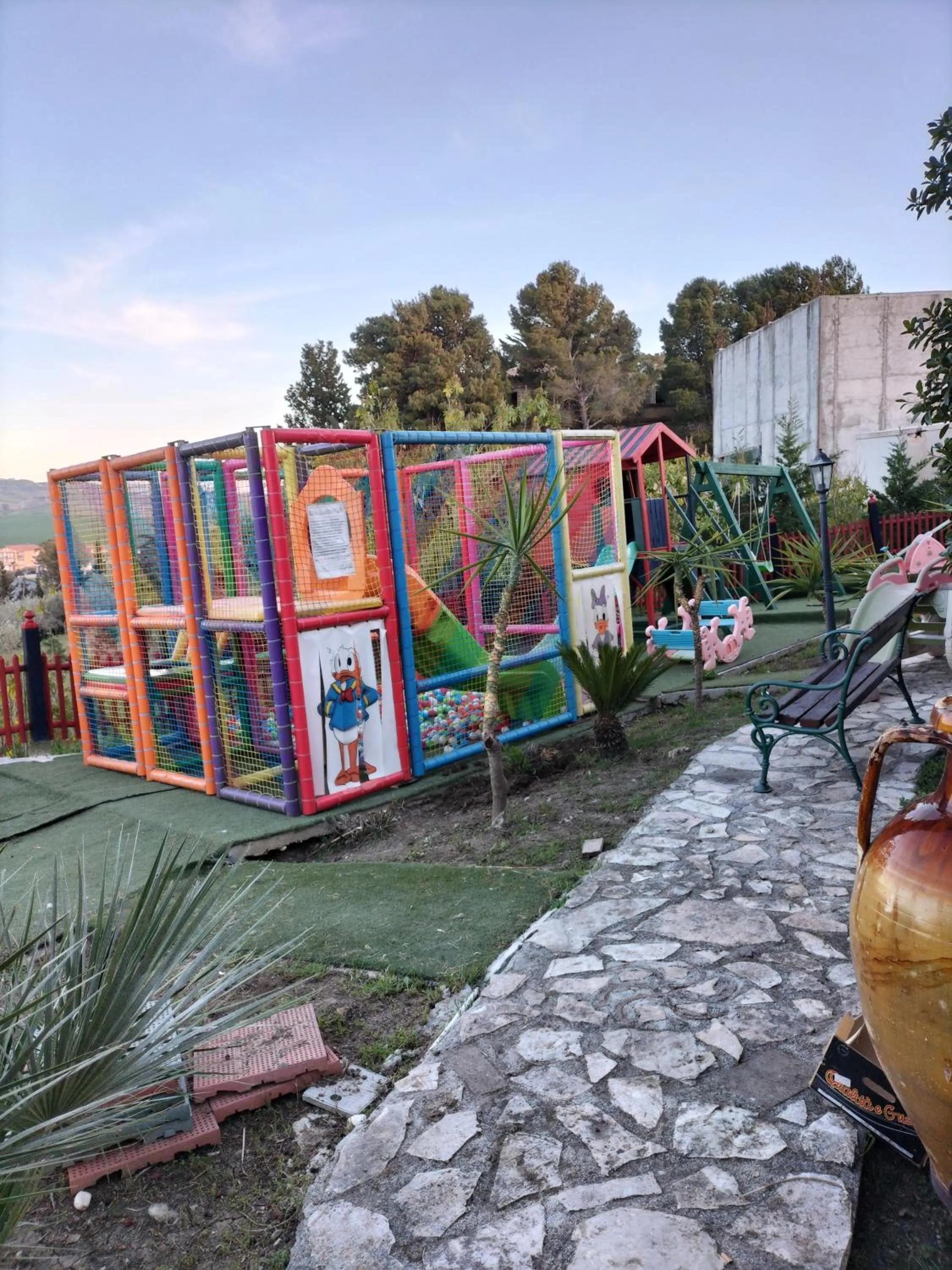 Children play ground in Agriturismo Reggia Saracena
