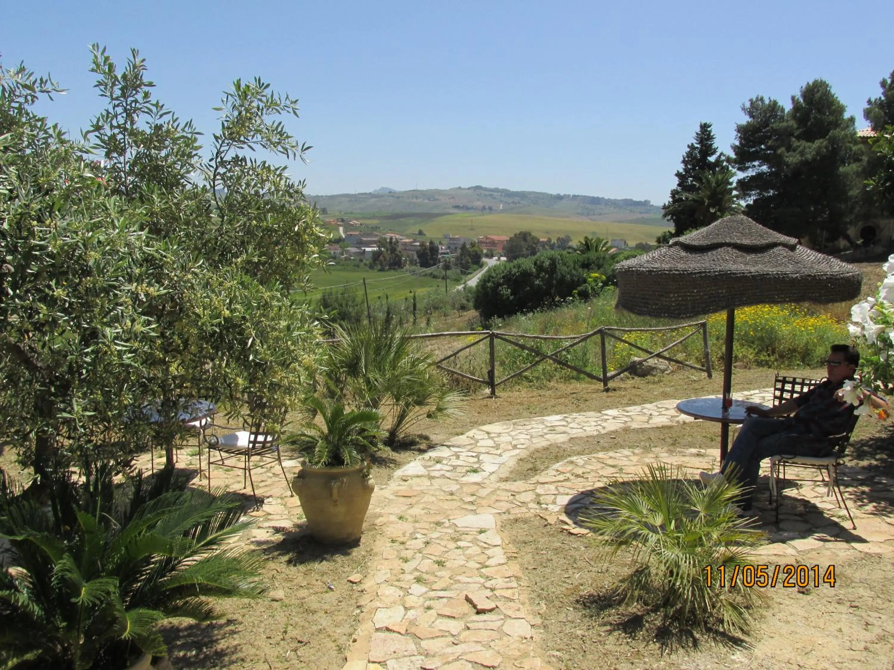 Garden in Agriturismo Reggia Saracena