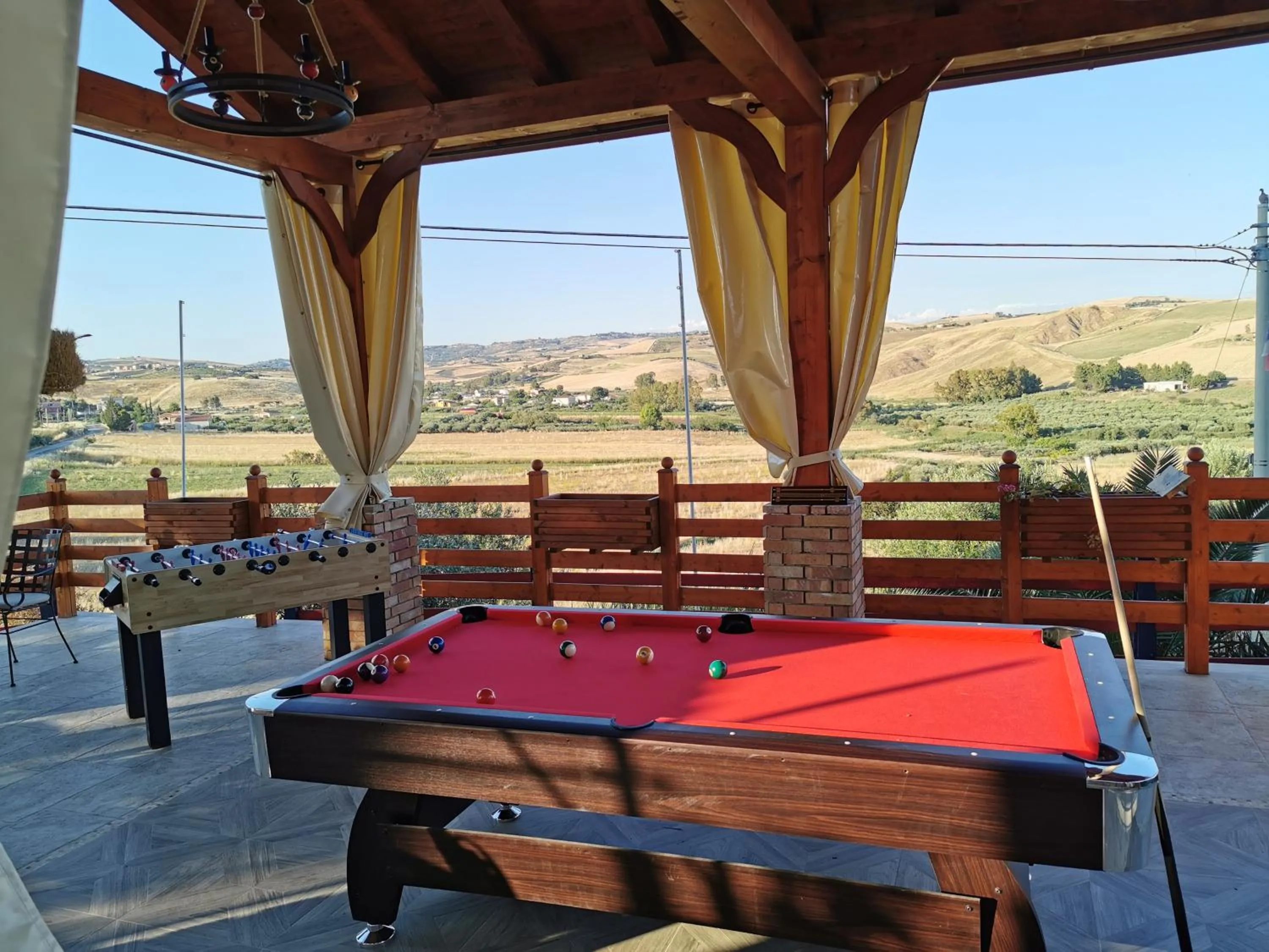Billiard in Agriturismo Reggia Saracena
