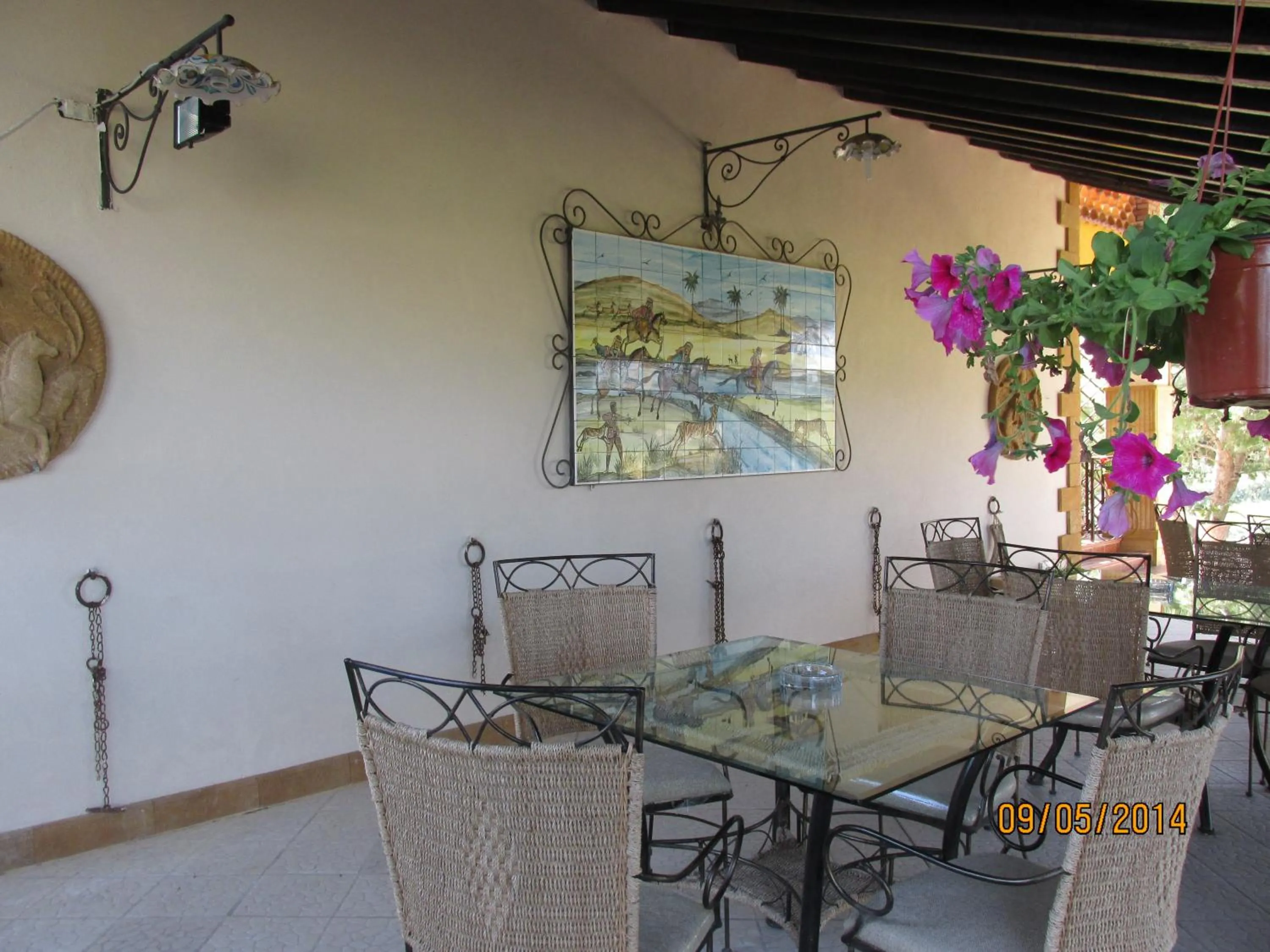 Balcony/Terrace in Agriturismo Reggia Saracena