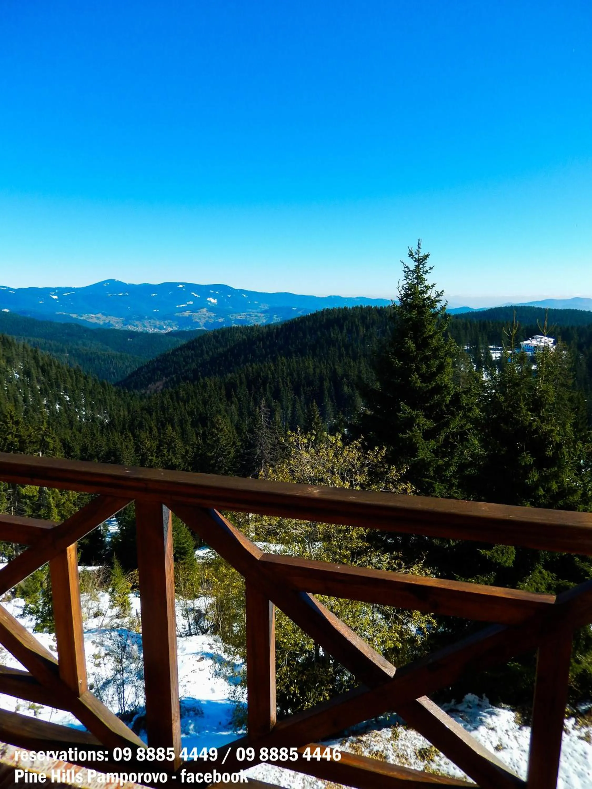 Balcony/Terrace in Aparthotel Pine Hills Pamporovo