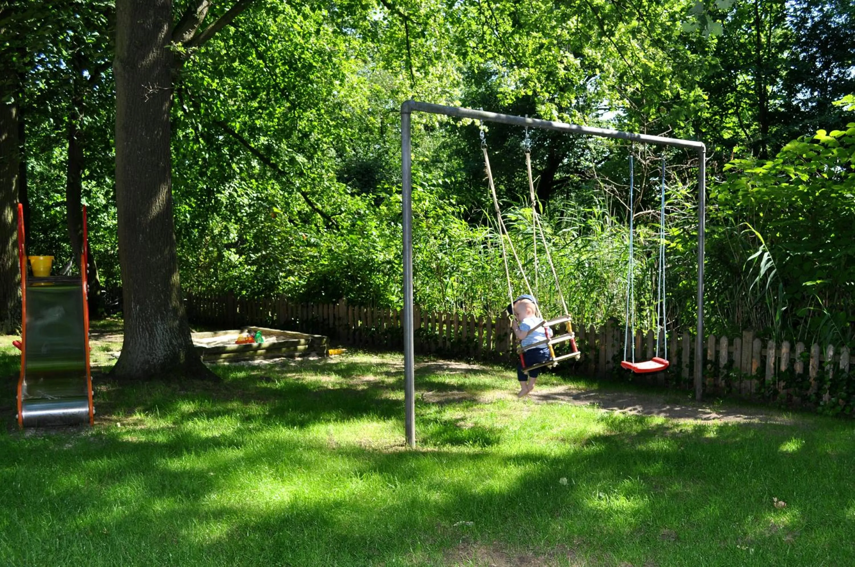 Garden view in Hotel Restaurant Große Teichsmühle