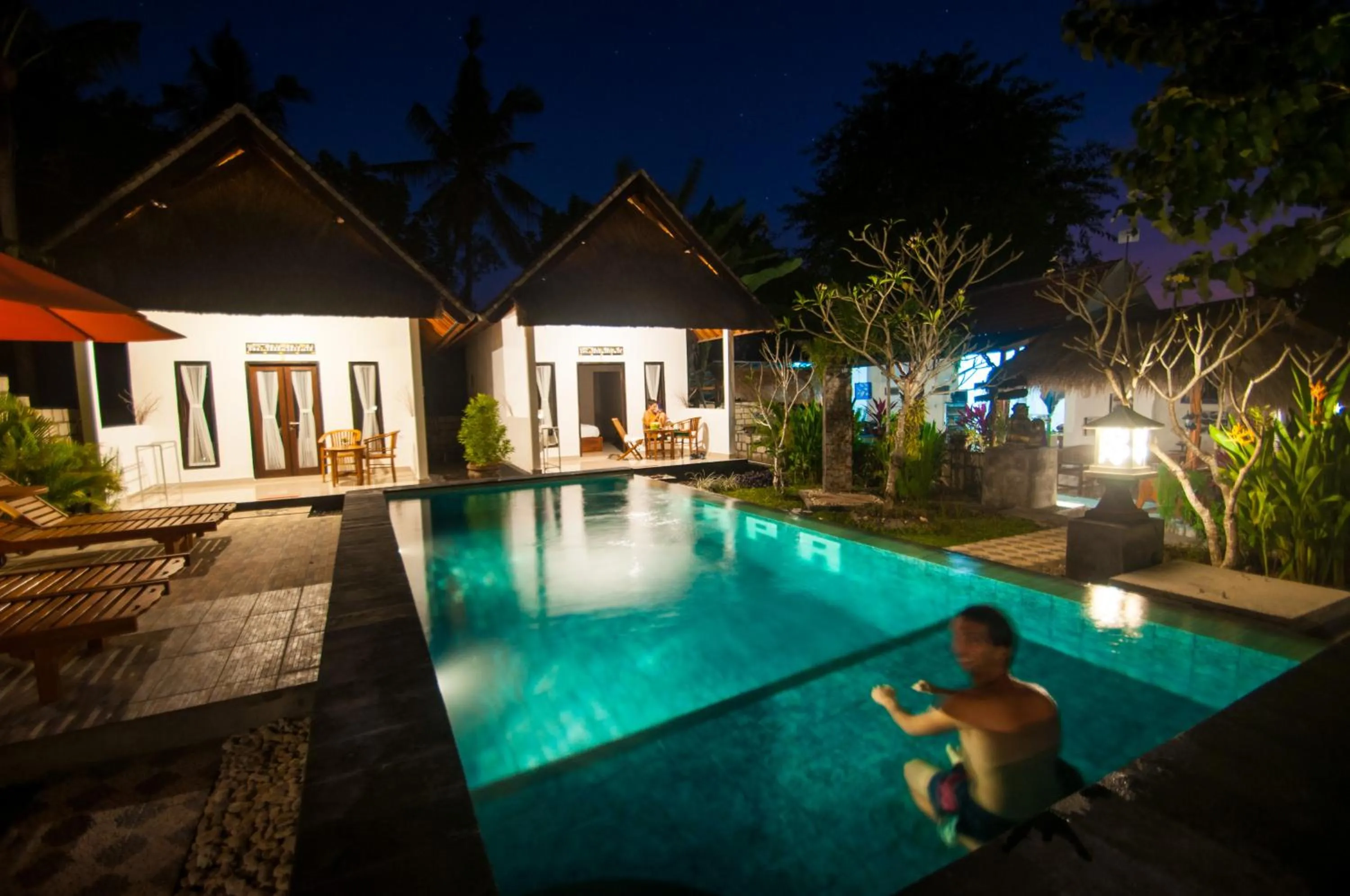 Swimming pool in Japa Bungalow