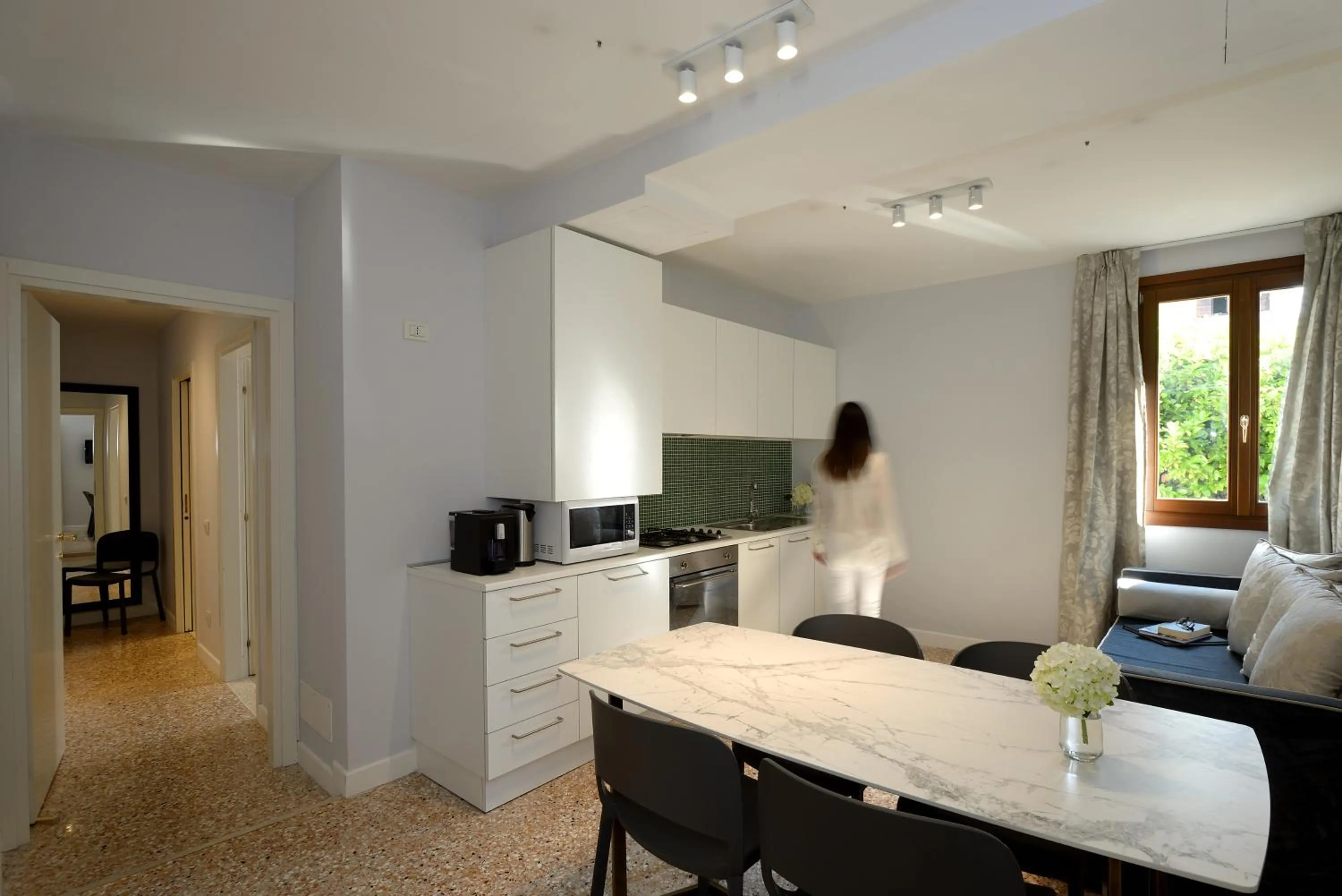 Kitchen or kitchenette in Residence La Fenice