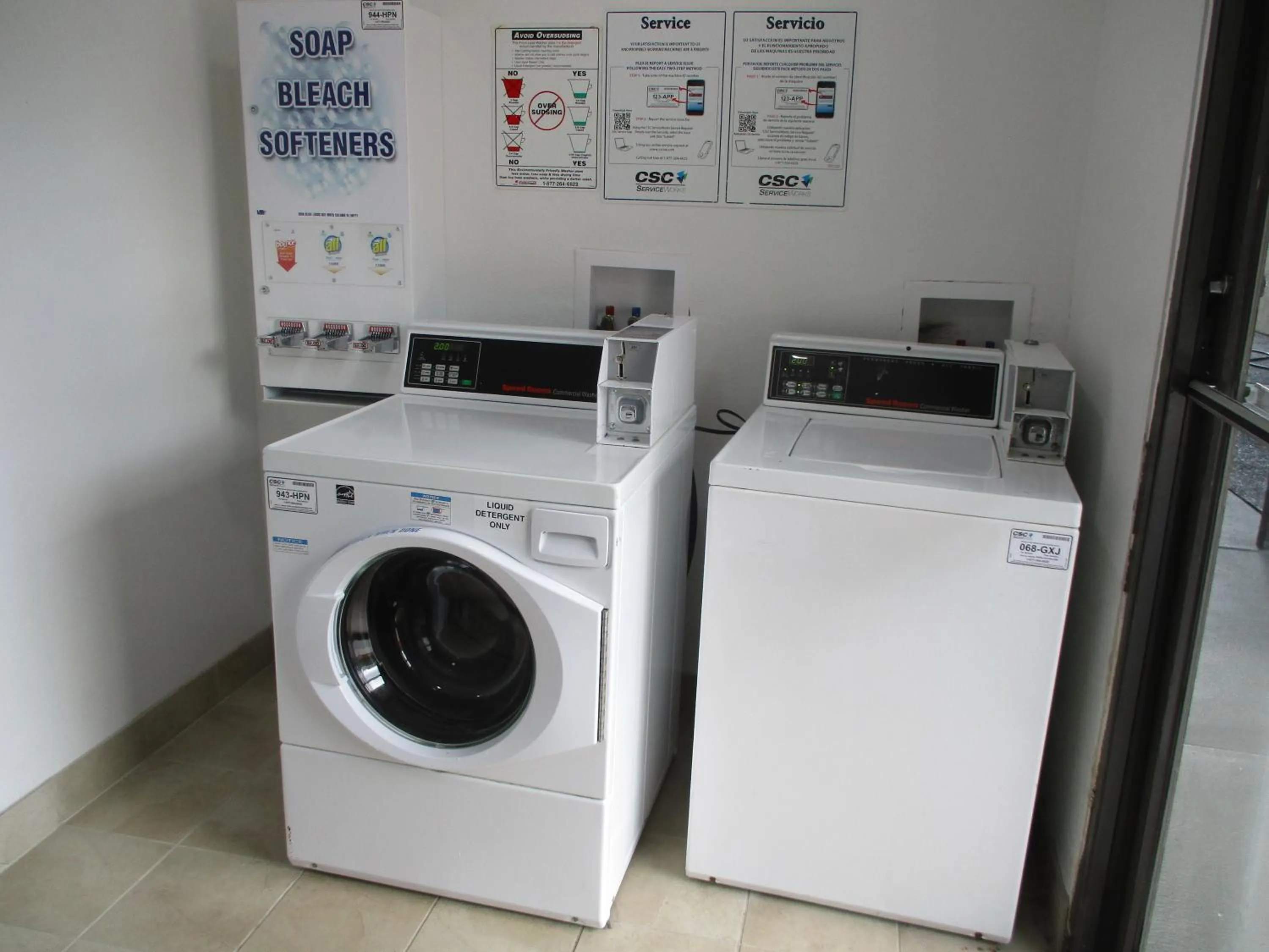 washing machine in Motel 6-Meridian, MS