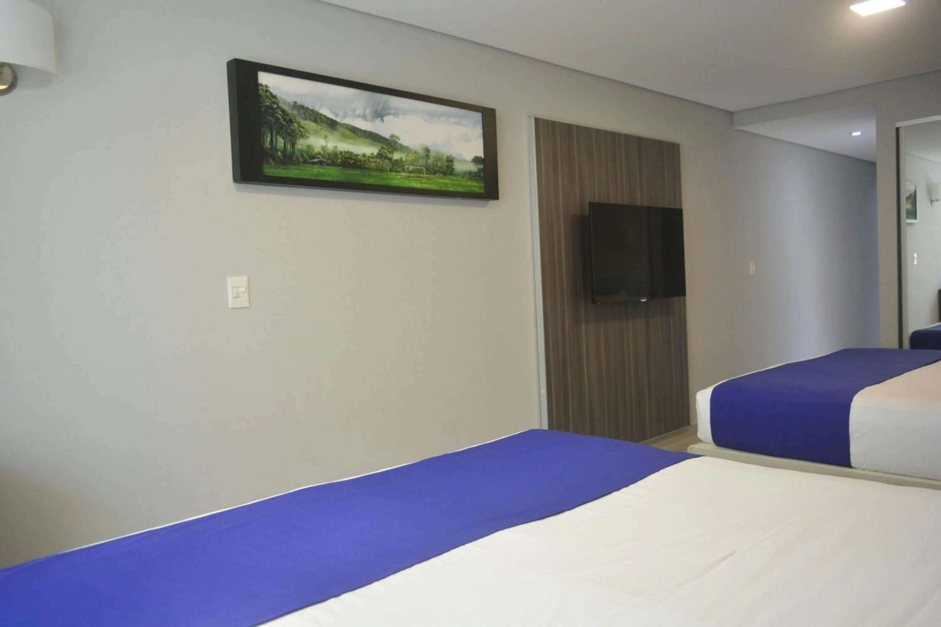 Photo of the whole room, Bed in City Falls Iguazú