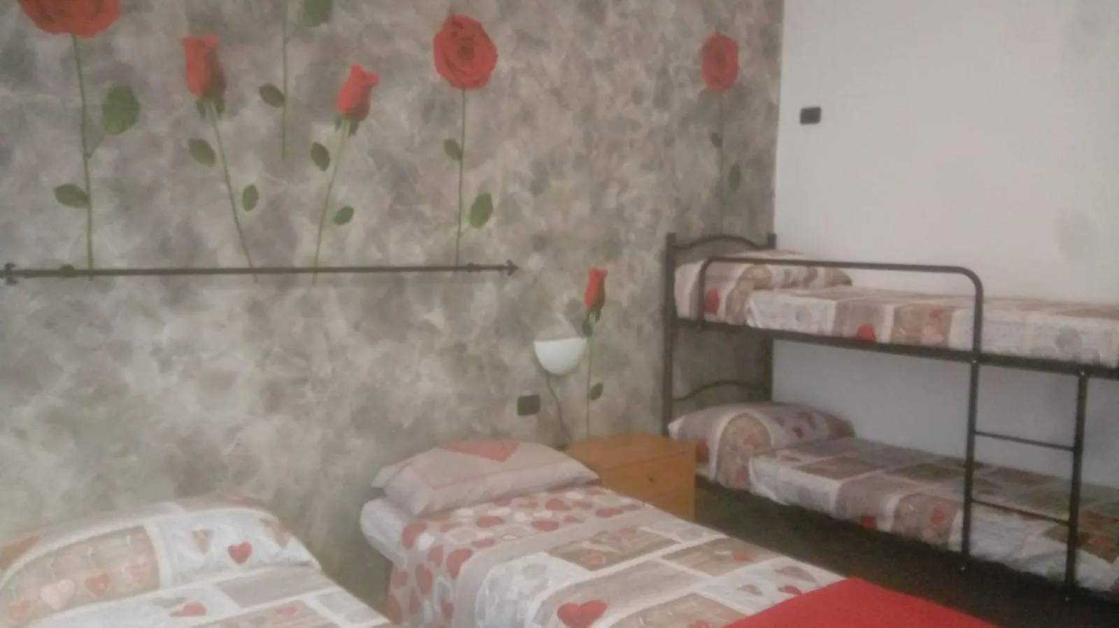 Bed in B&B Honey Rooms