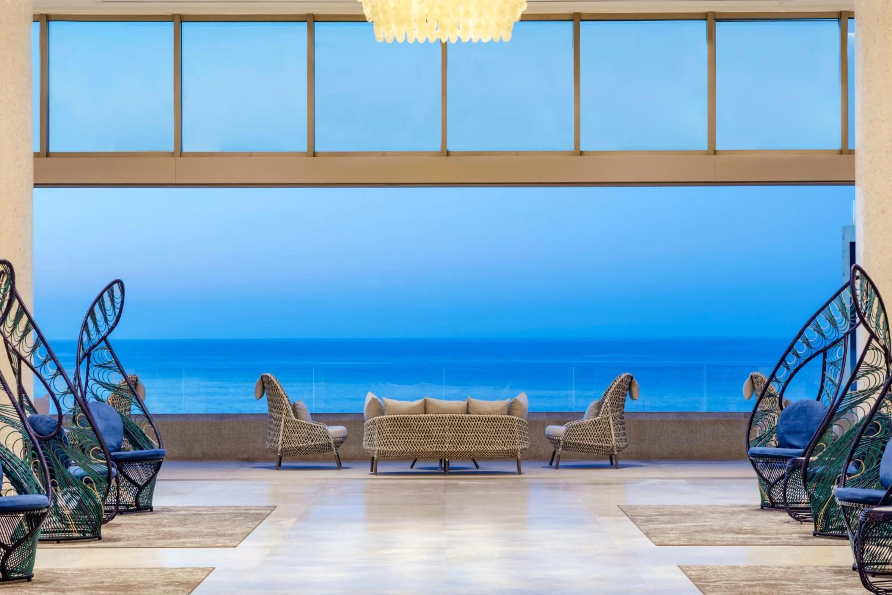 Living room in Garza Blanca Resort & Spa Los Cabos