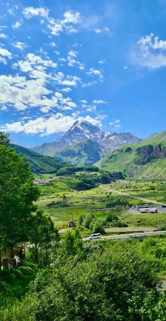 Natural landscape in Kazbegi Inn