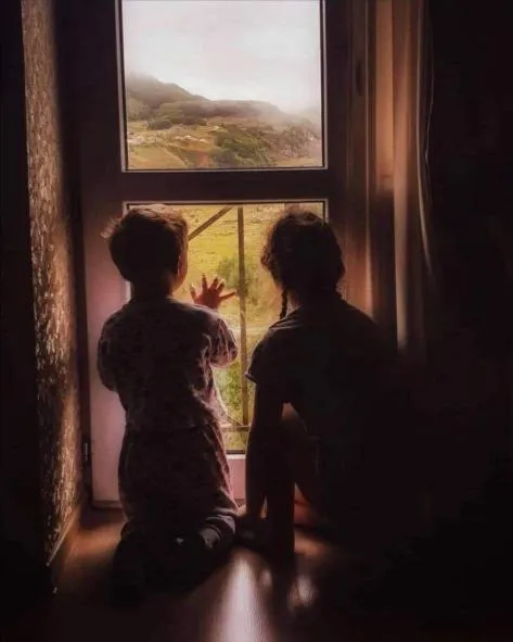 People in Kazbegi Inn