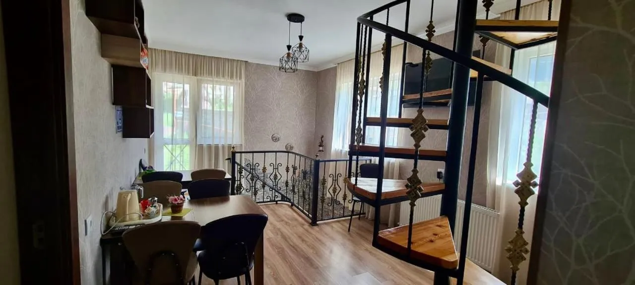 Living room in Kazbegi Inn