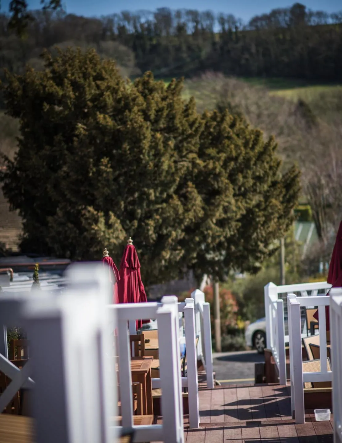 Patio in The Marquis of Granby