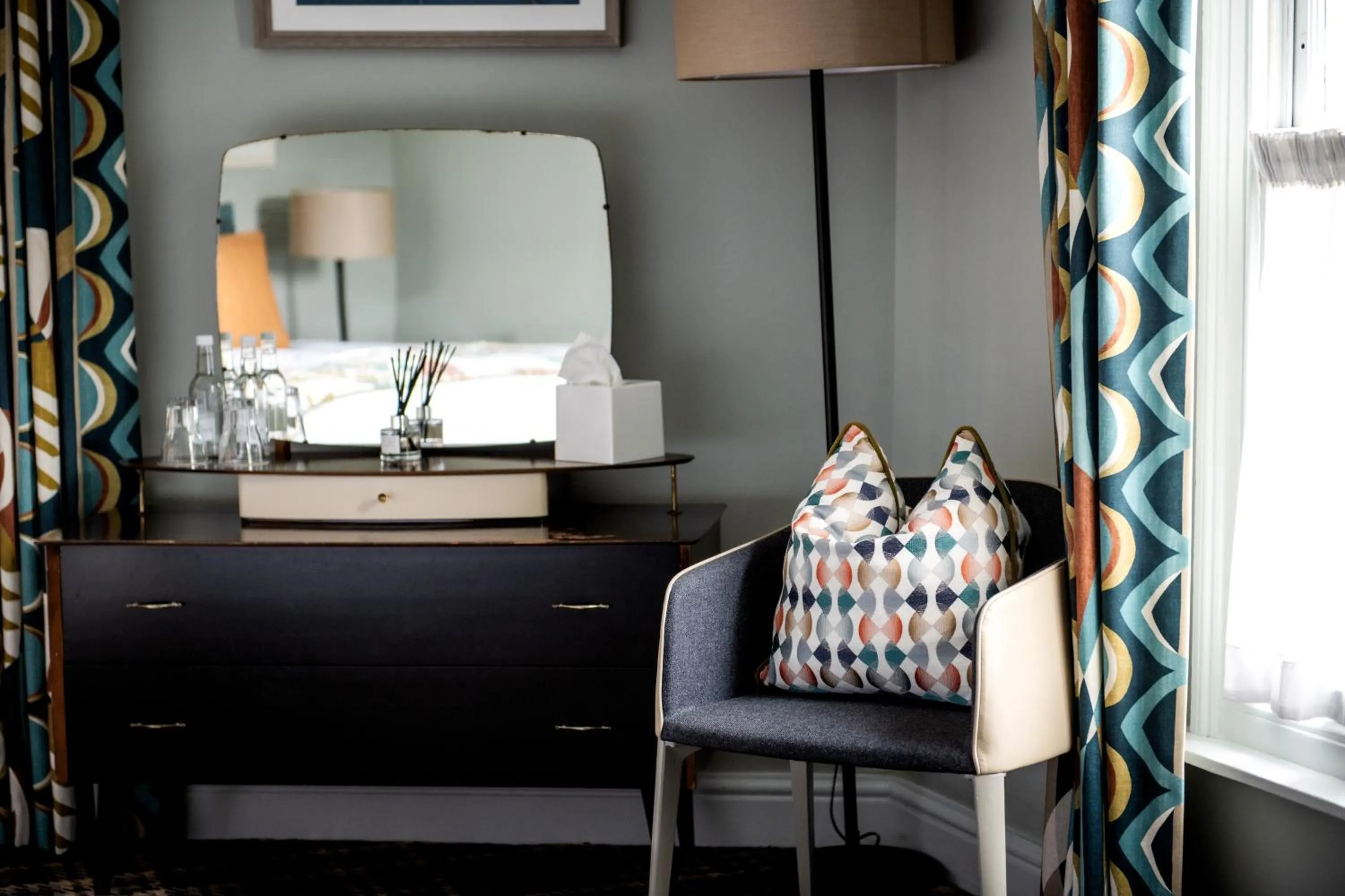 Seating area in The Marquis of Granby