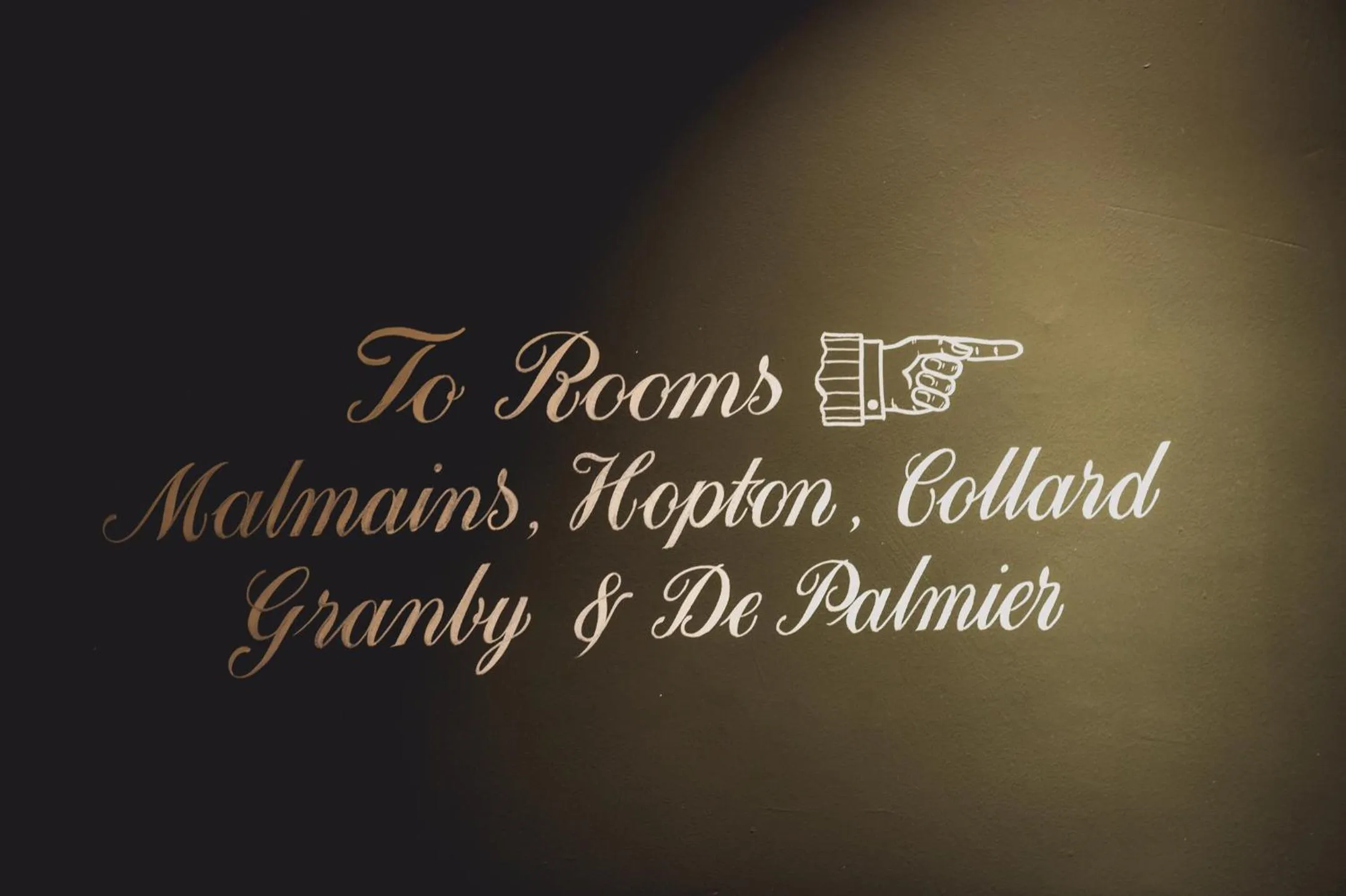 Logo/Certificate/Sign in The Marquis of Granby