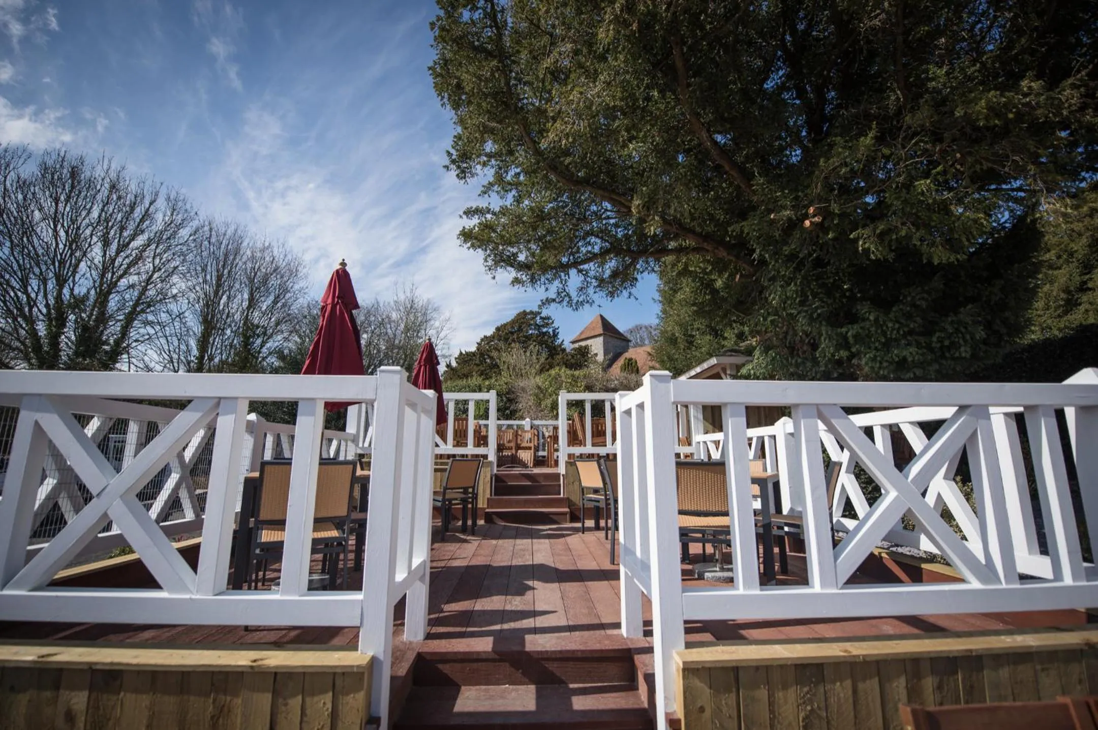 Patio in The Marquis of Granby