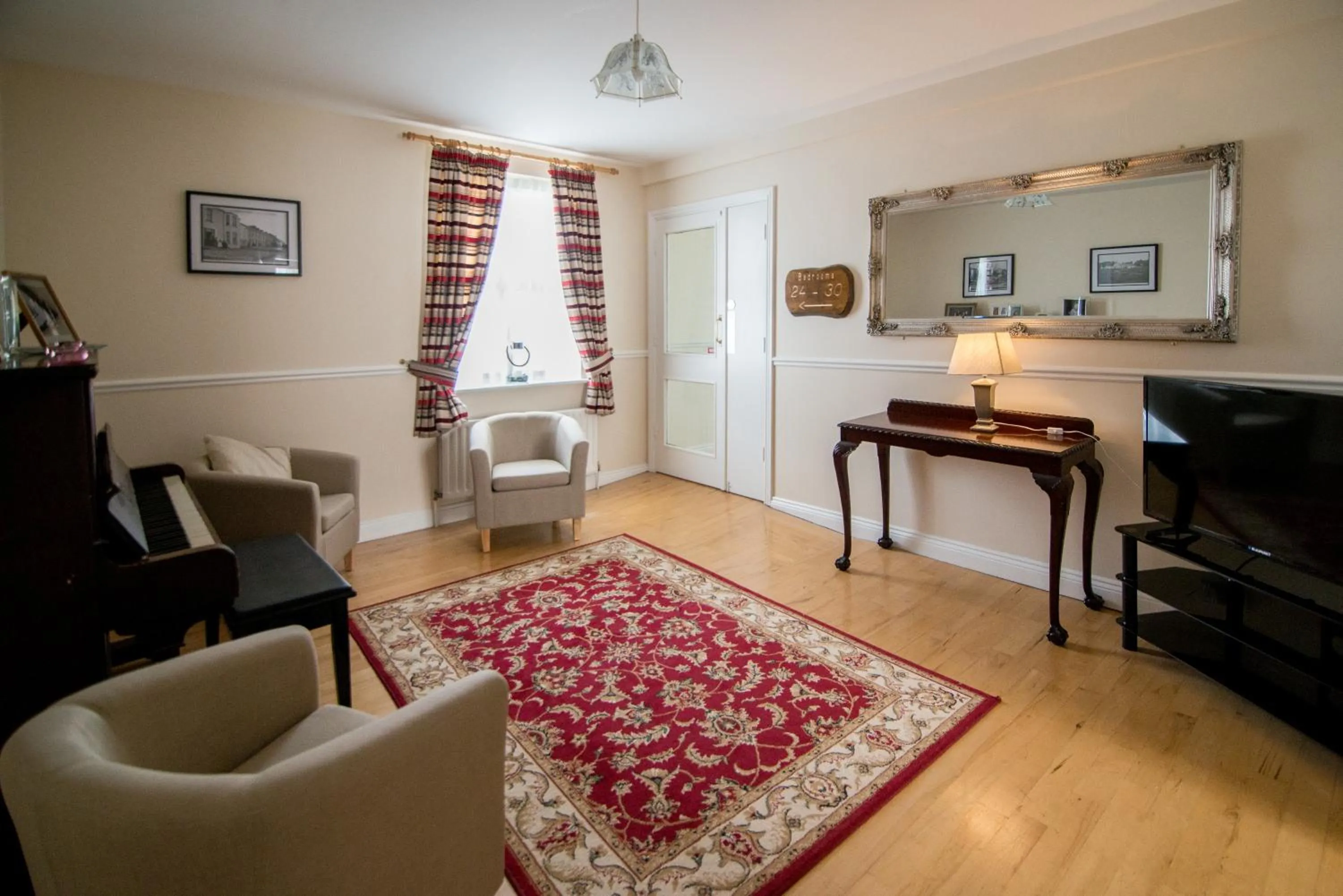 Seating area in The Ritz House