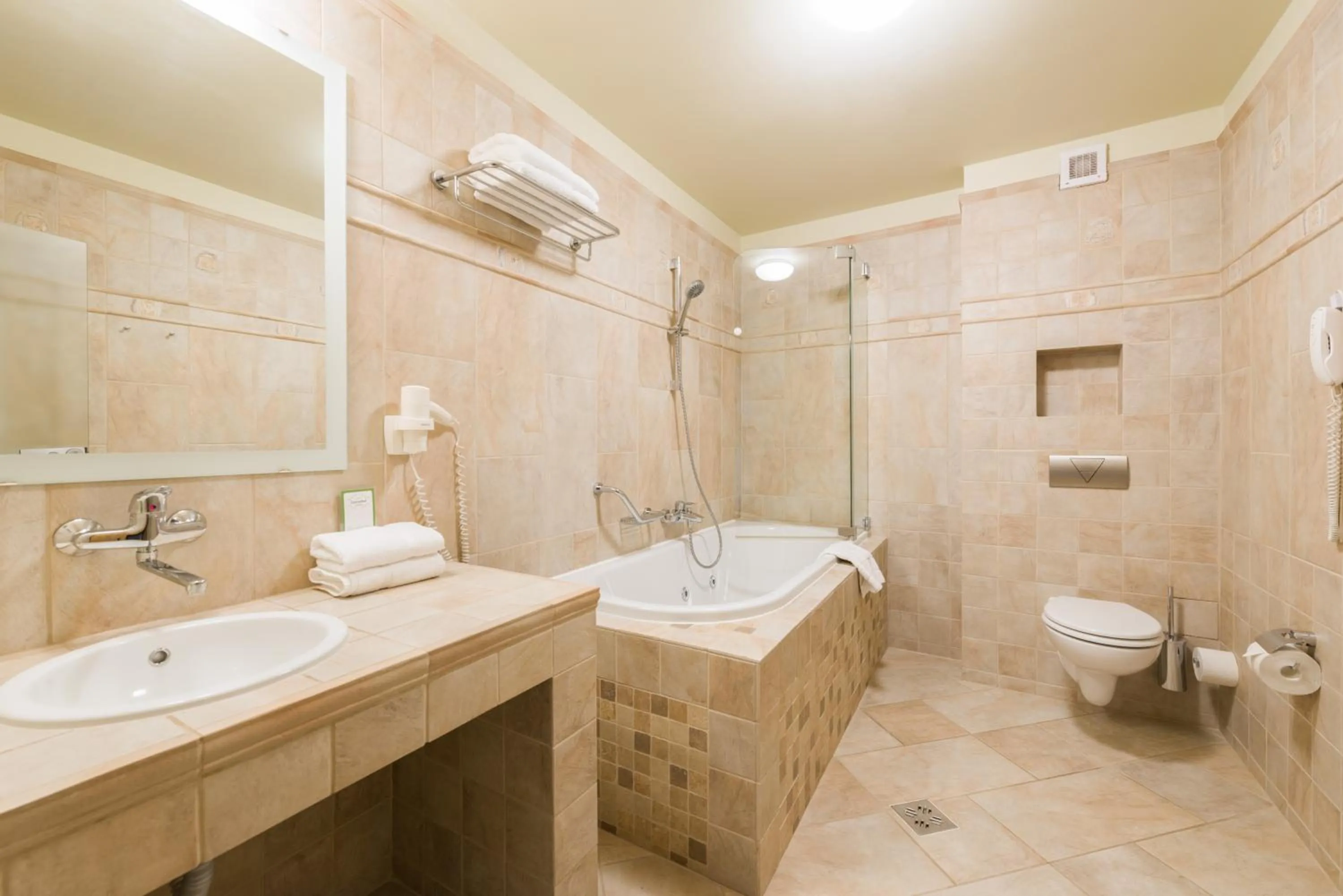 Bathroom in Hotel Sonnenhof