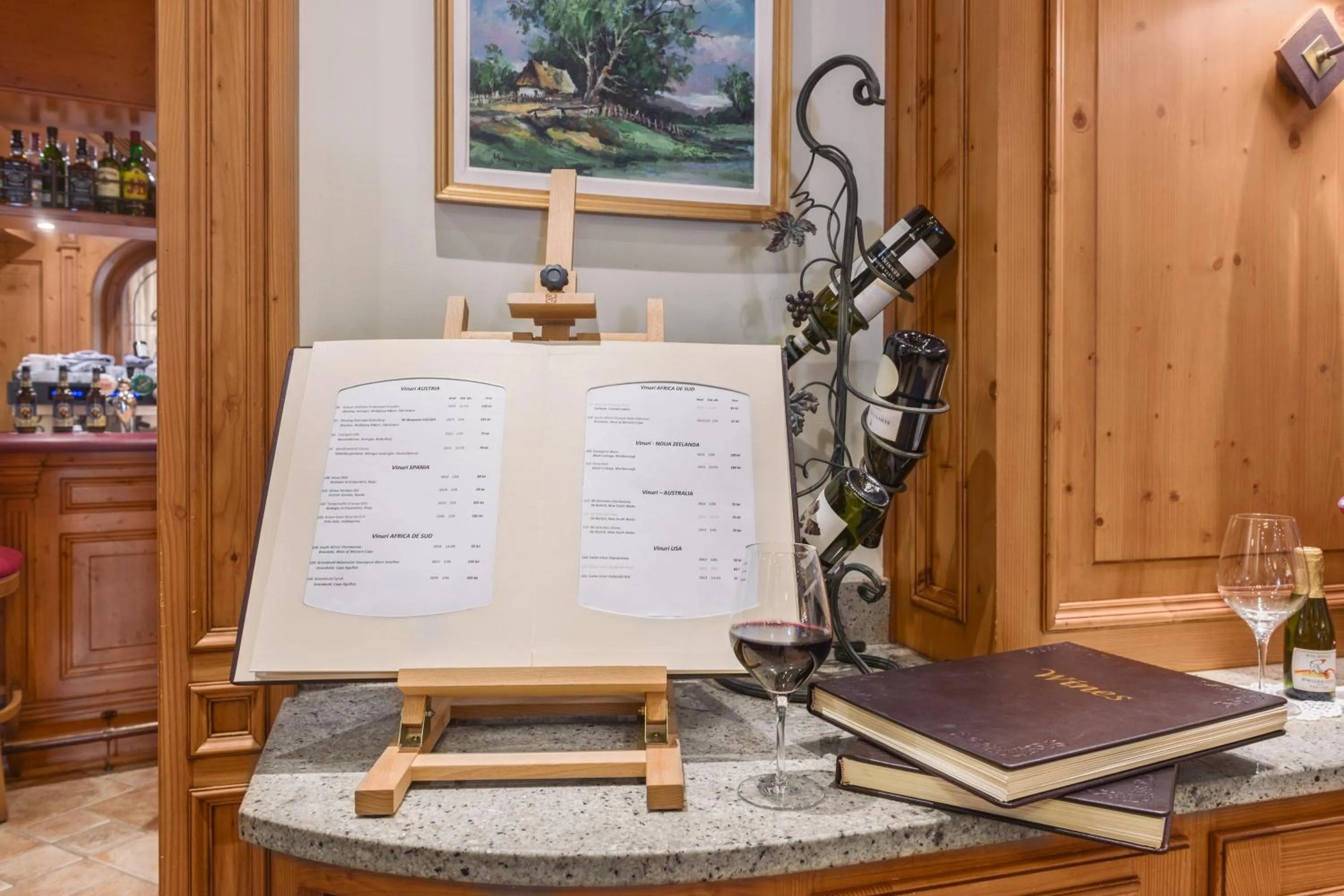 Alcoholic drinks in Hotel Sonnenhof