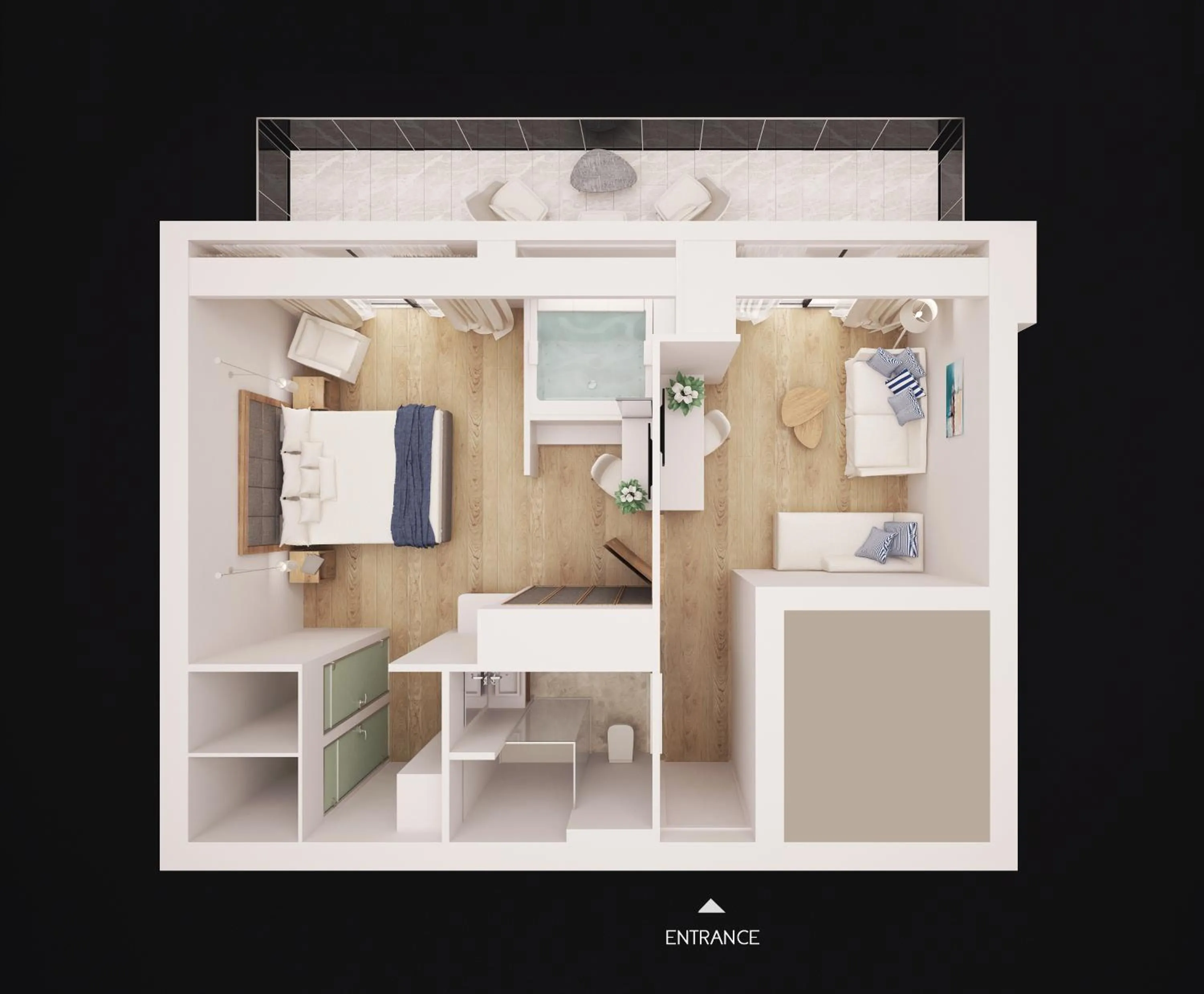 Photo of the whole room in Samian Mare Hotel, Suites & Spa