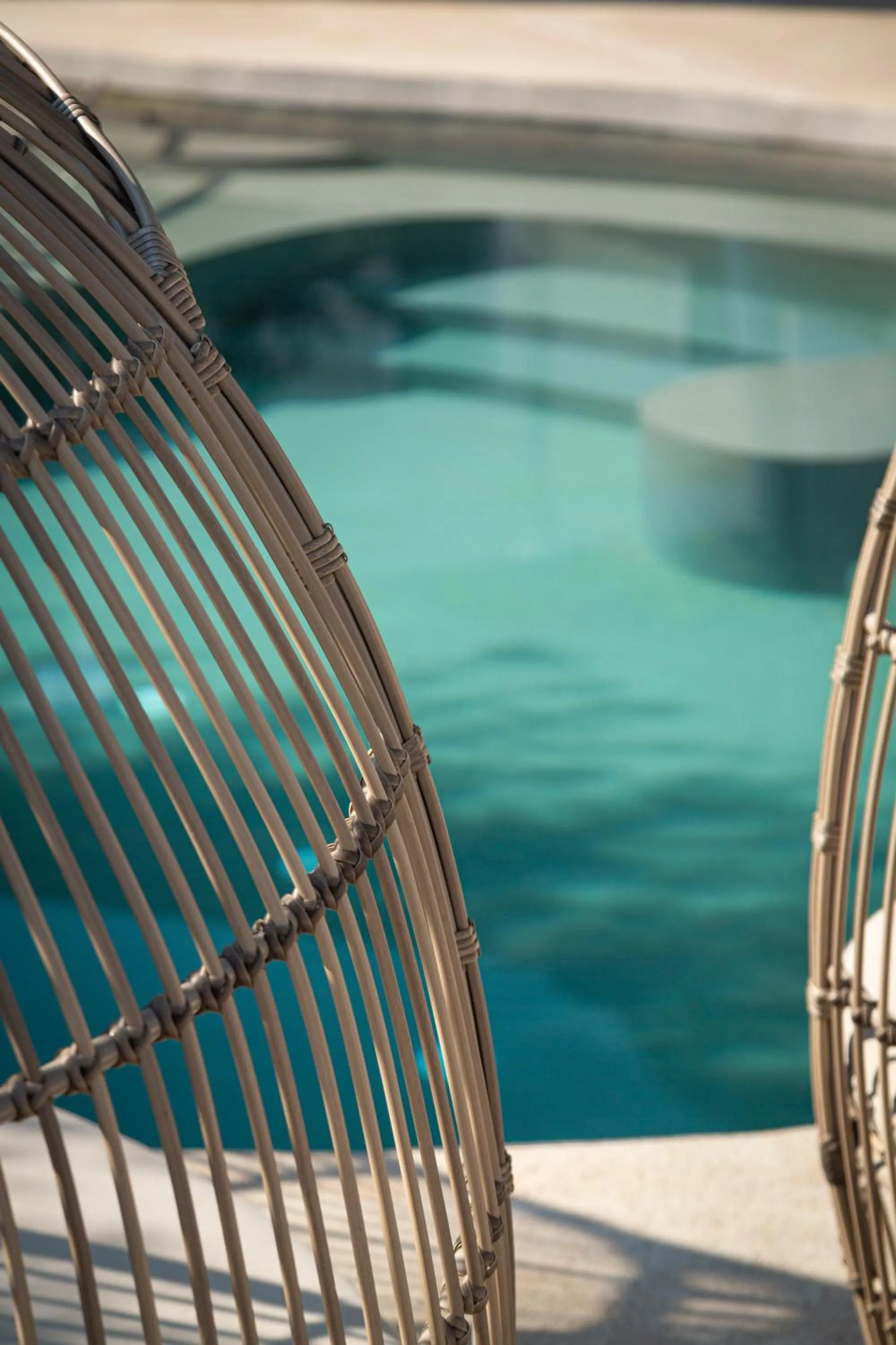 Swimming pool in Samian Mare Hotel, Suites & Spa