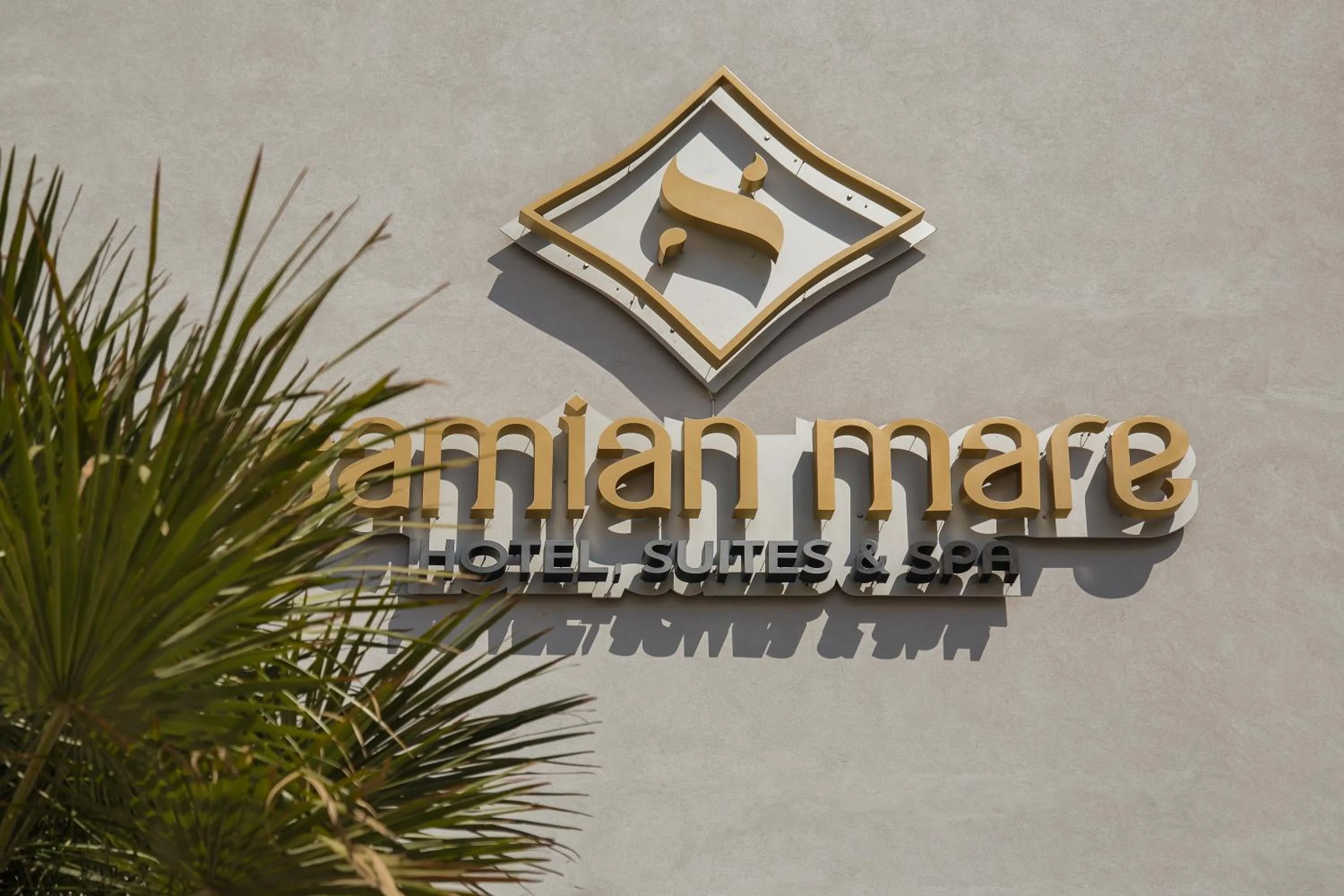 Property logo or sign in Samian Mare Hotel, Suites & Spa