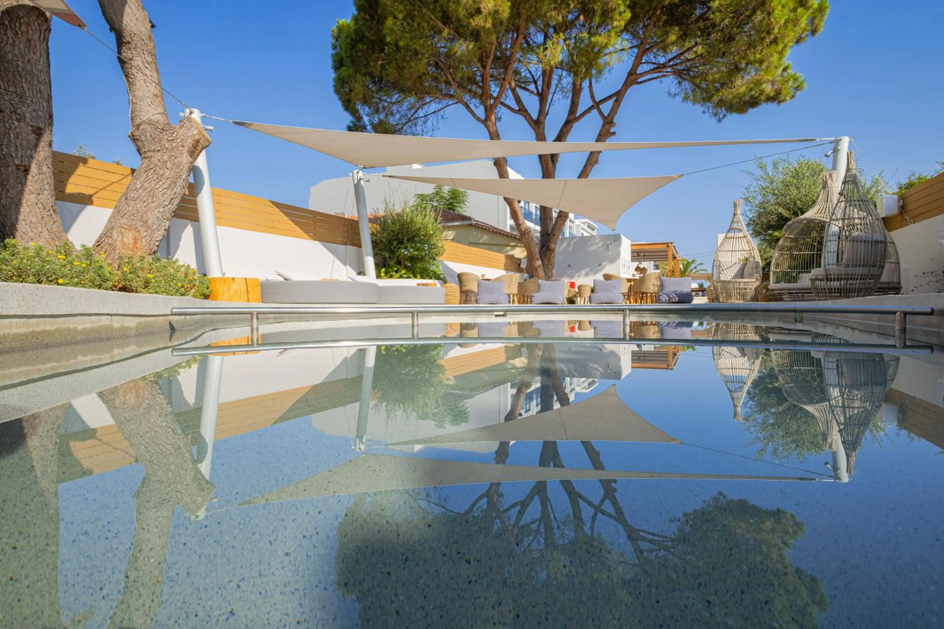 Balcony/Terrace in Samian Mare Hotel, Suites & Spa