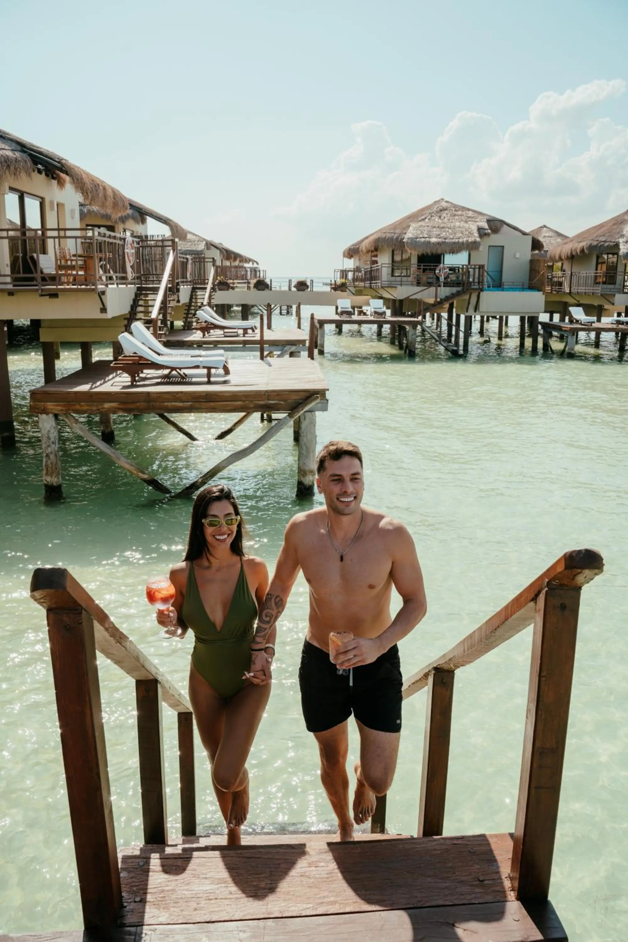 Day in Palafitos Overwater Bungalows, All & More Inclusive - Adults Only