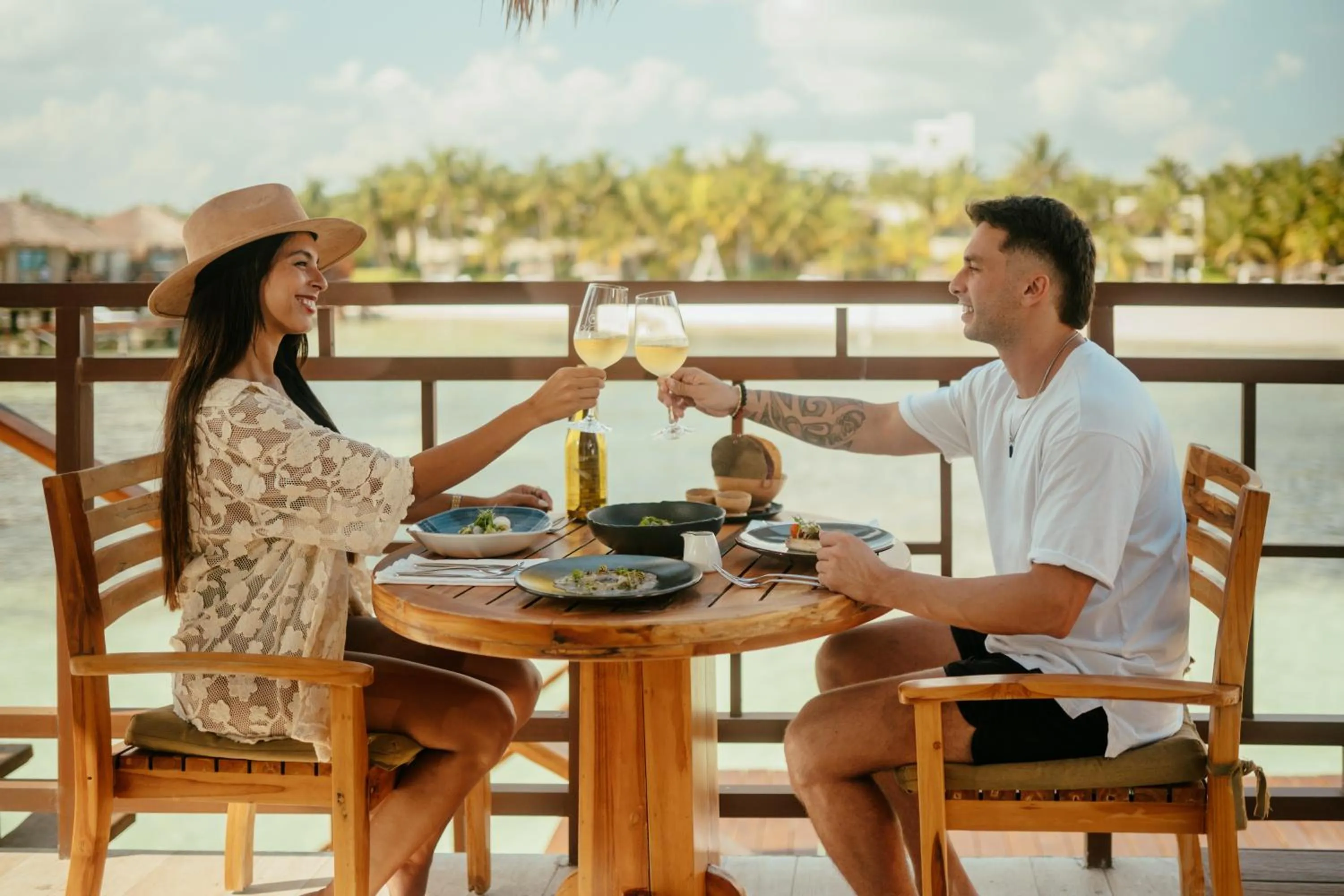Breakfast in Palafitos Overwater Bungalows, All & More Inclusive - Adults Only