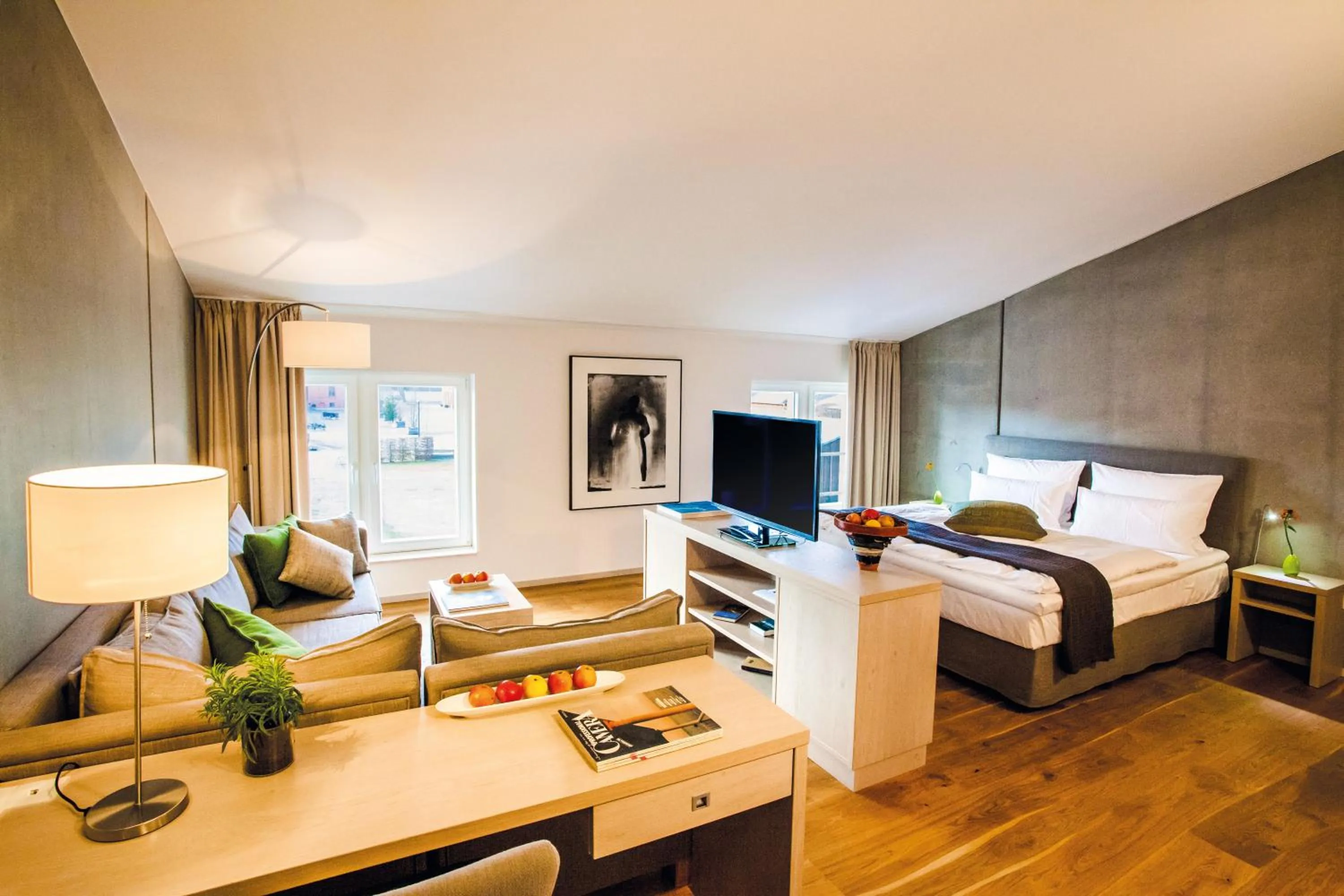 Photo of the whole room, Bed in Landgut Stober