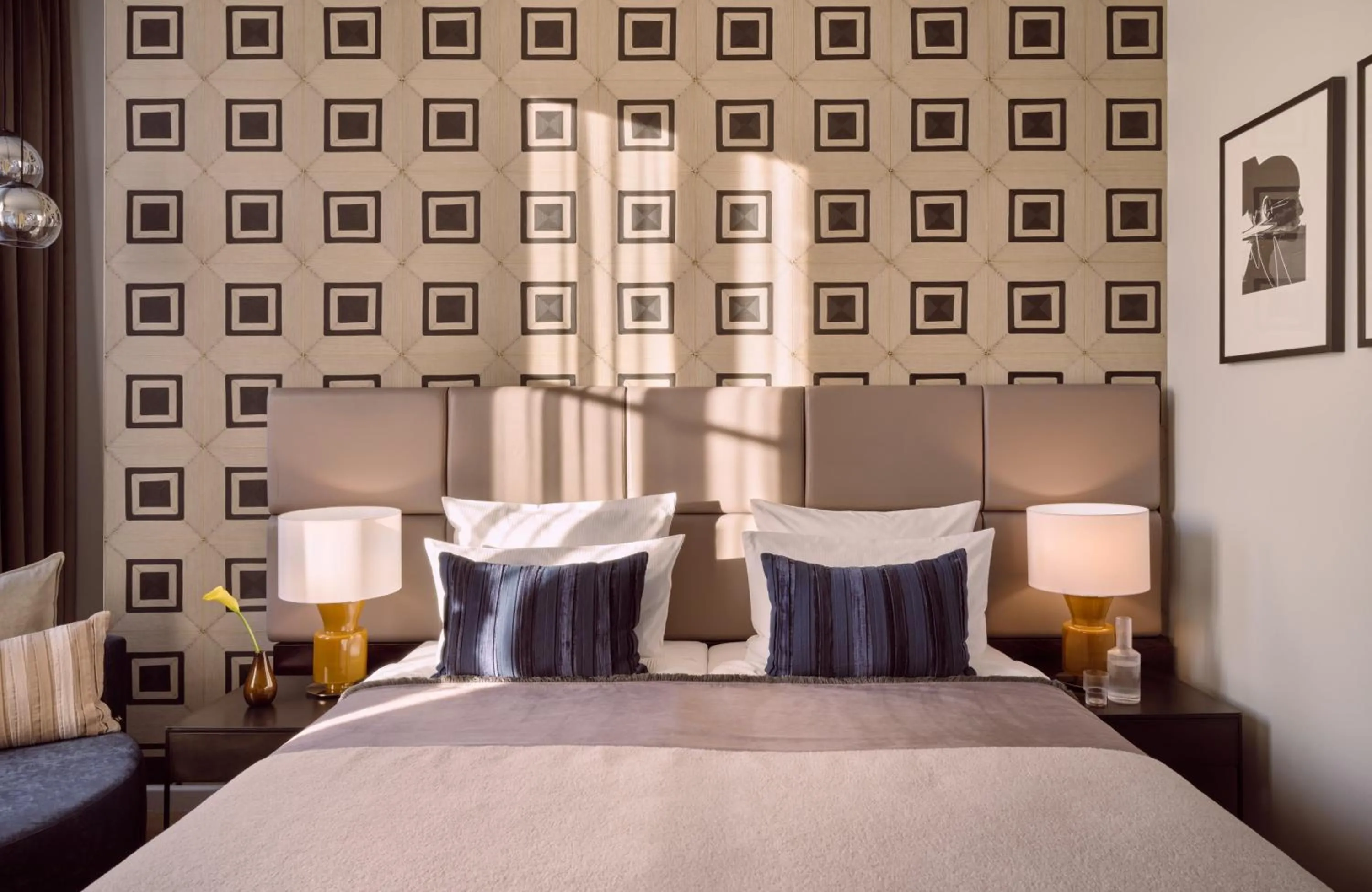 Bedroom, Bed in The Posthouse Berlin Potsdamer Platz- Leonardo Limited Edition