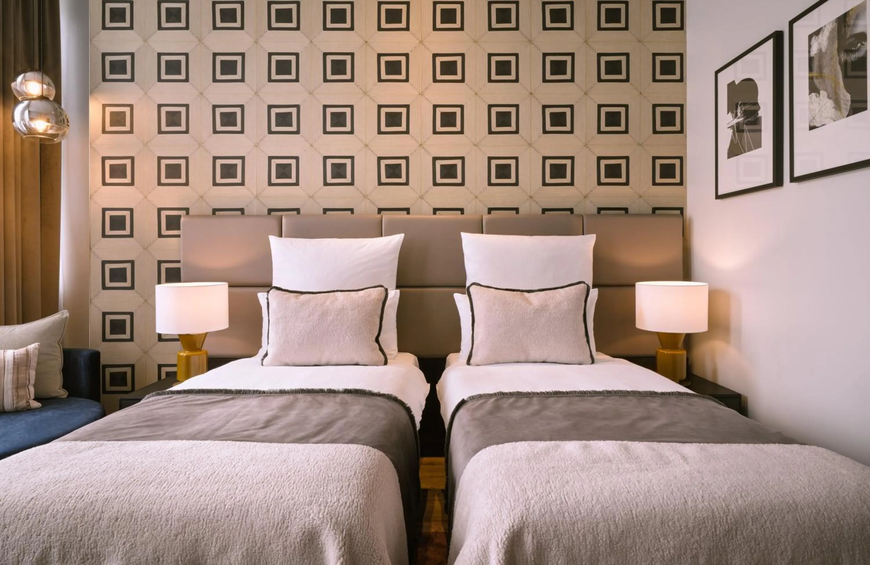 Bedroom, Bed in The Posthouse Berlin Potsdamer Platz- Leonardo Limited Edition