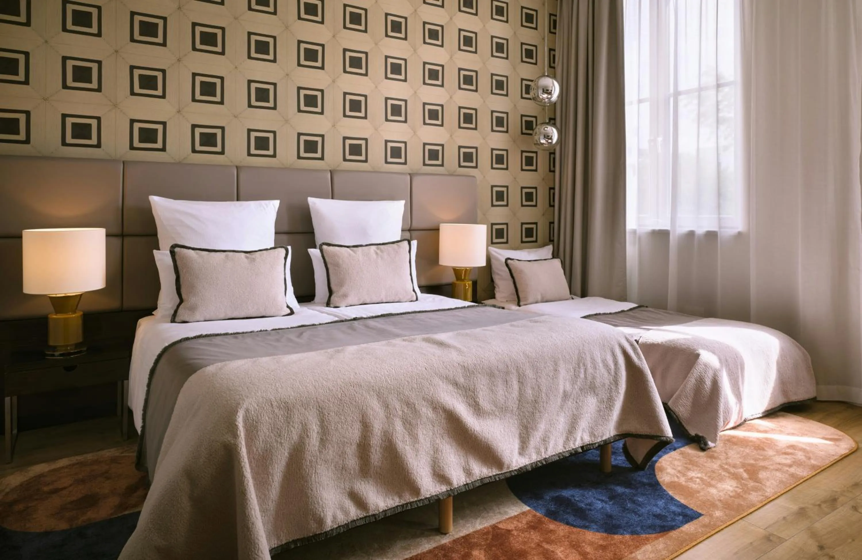 Photo of the whole room, Bed in The Posthouse Berlin Potsdamer Platz- Leonardo Limited Edition