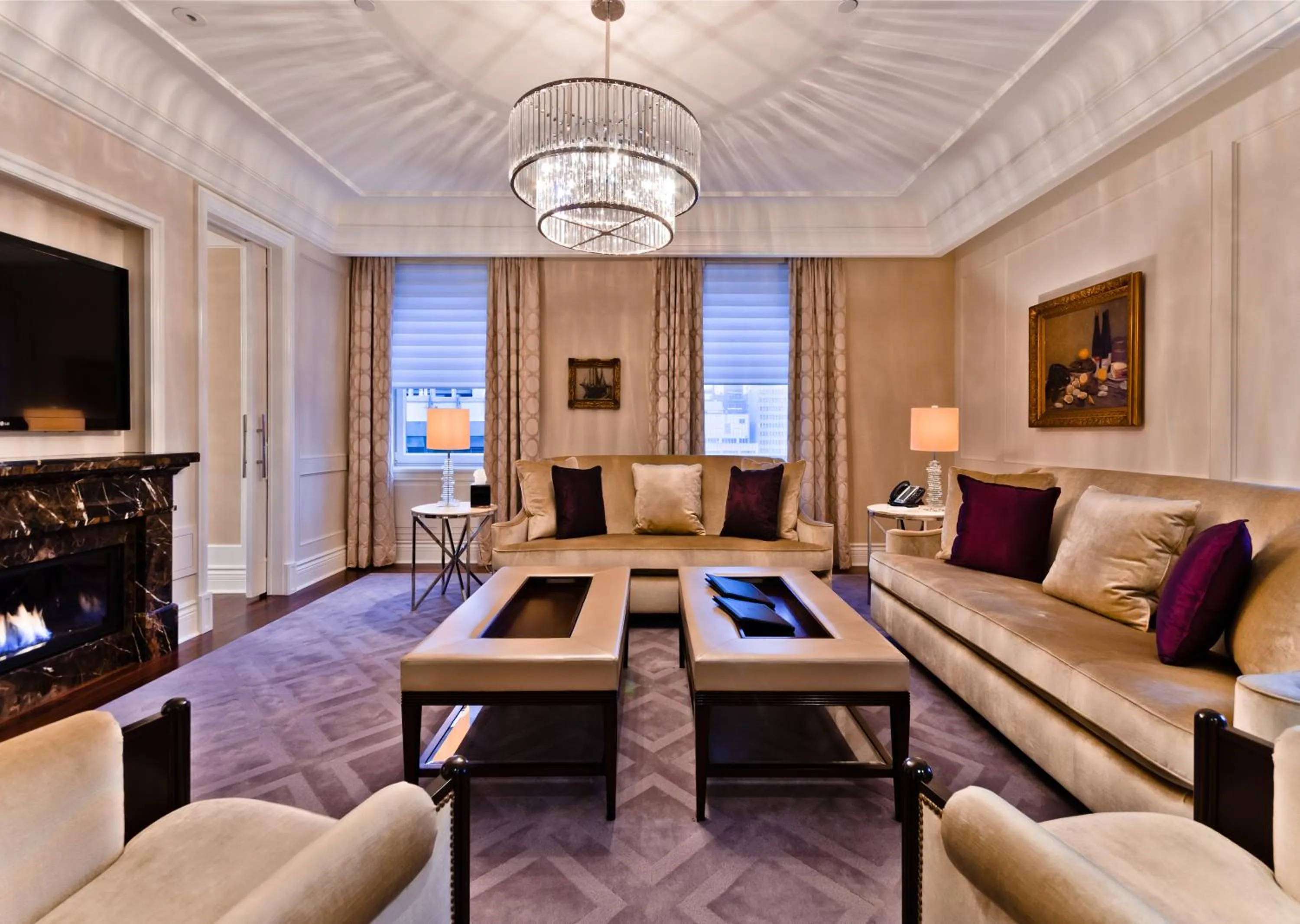 Bedroom in The Ritz-Carlton, Montreal