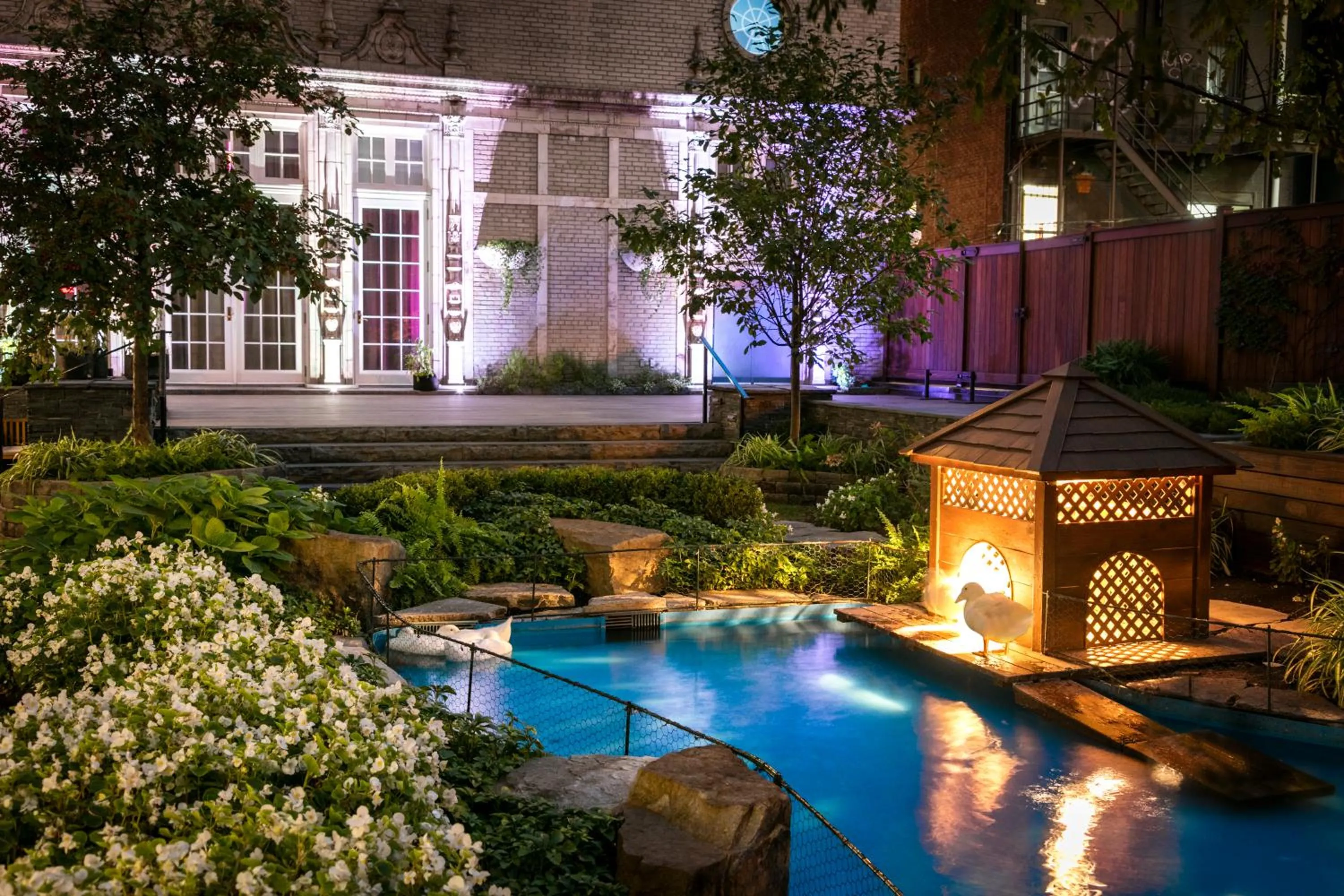 Garden in The Ritz-Carlton, Montreal