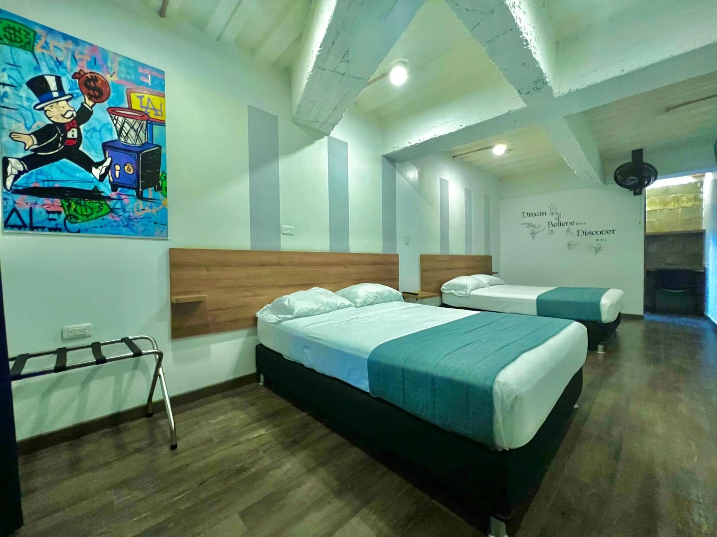 Bed in Alojamiento Carriquí