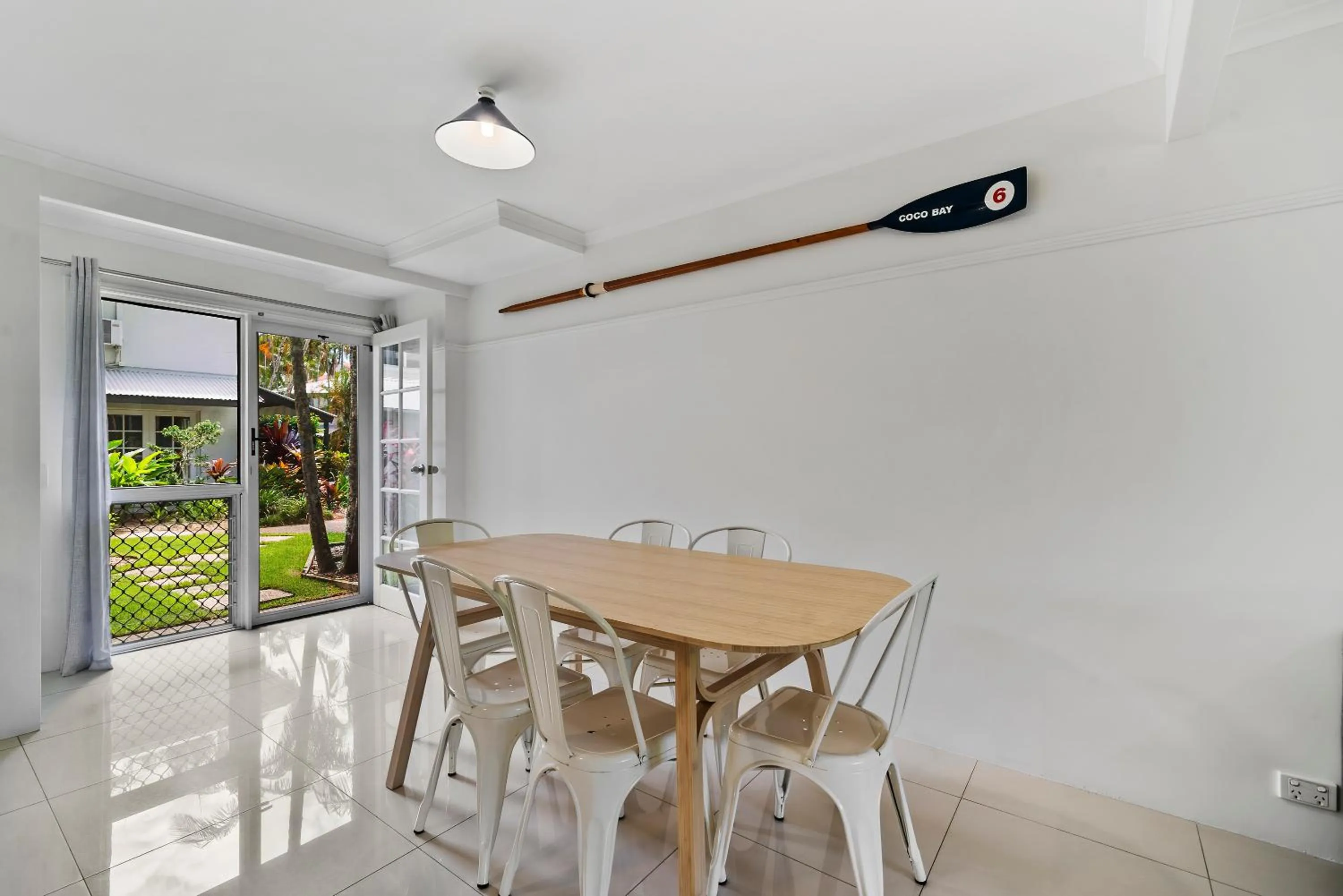 Dining area in Coco Bay Resort
