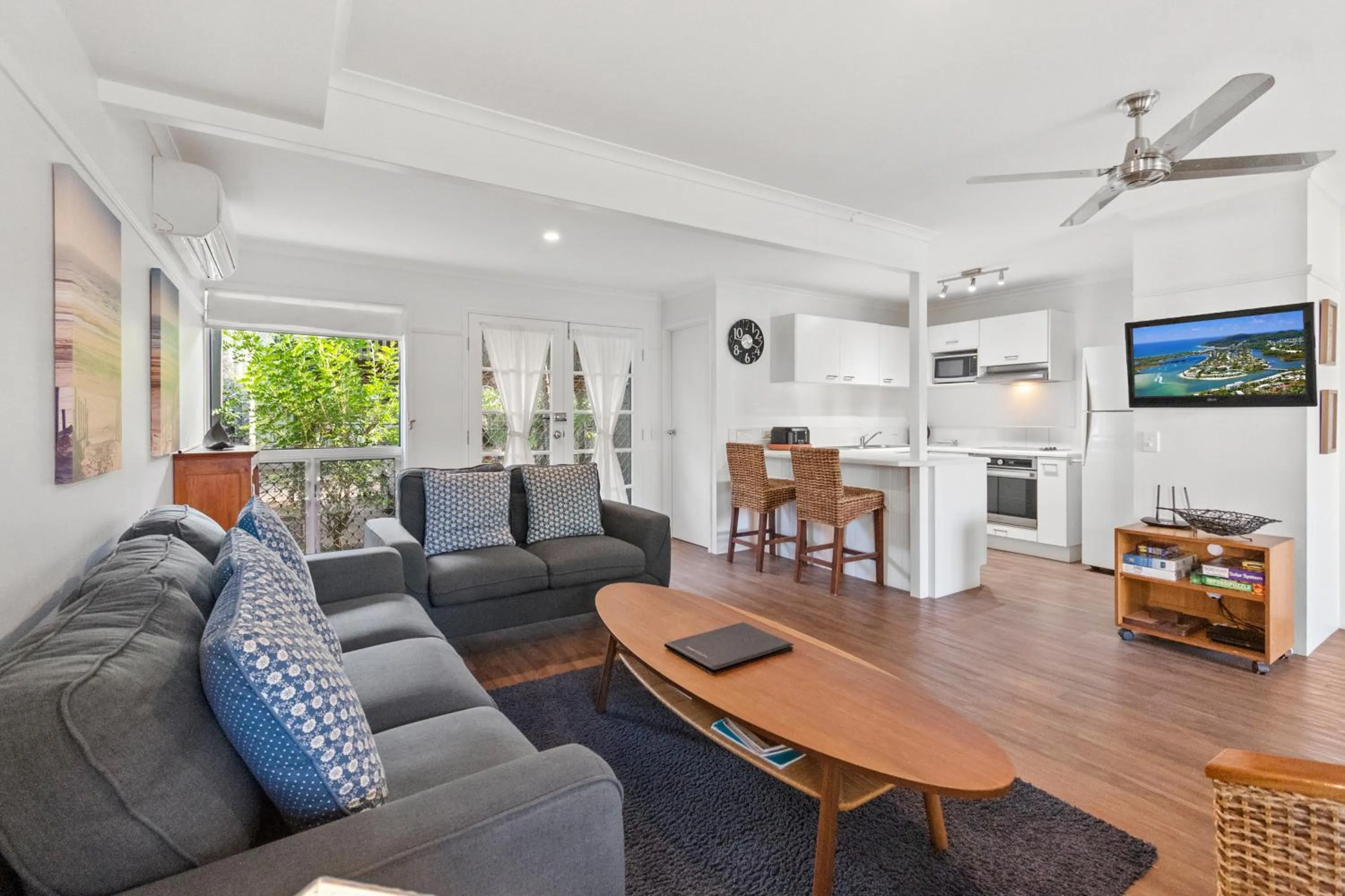 Living room in Coco Bay Resort