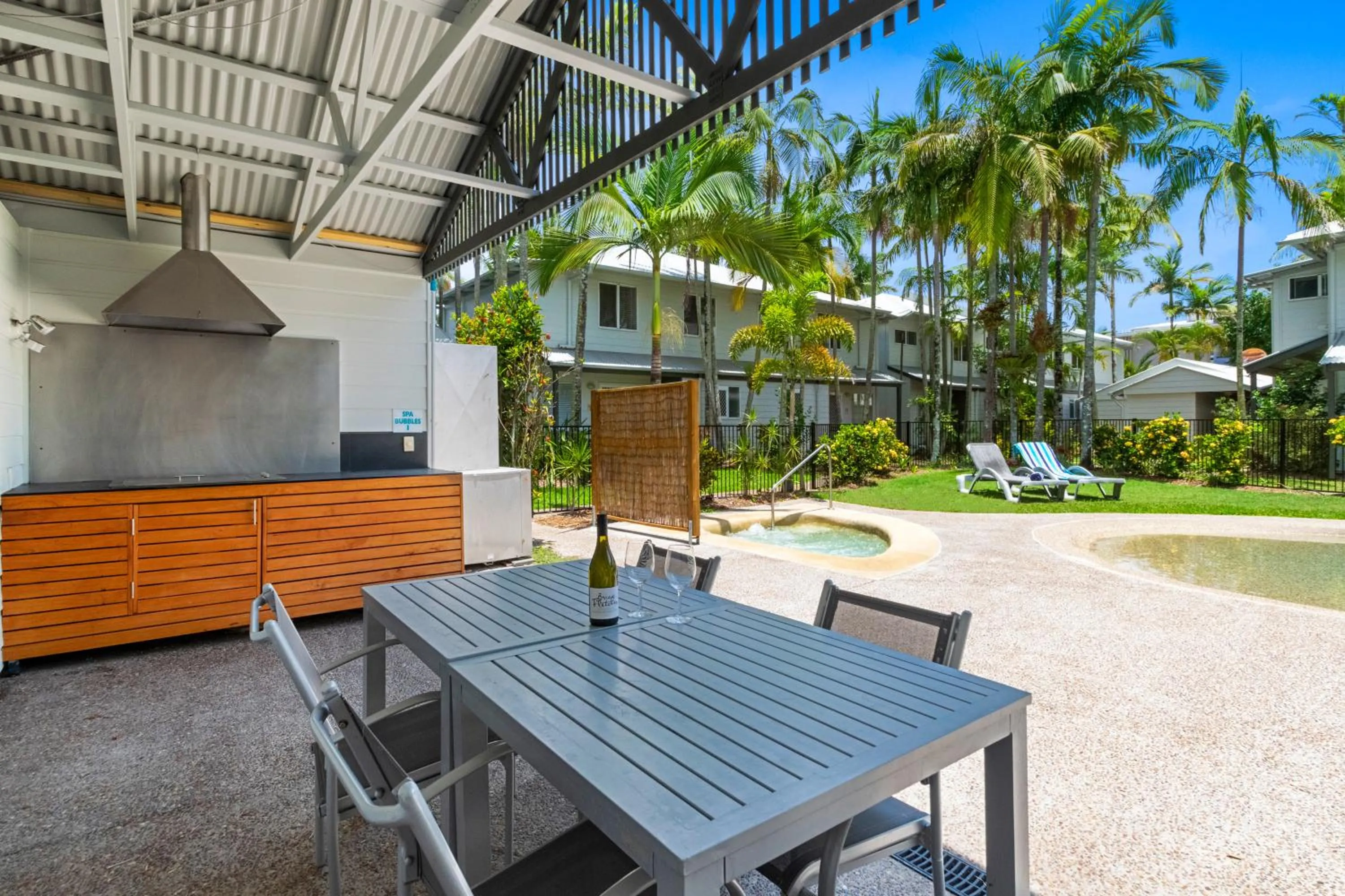 Patio in Coco Bay Resort