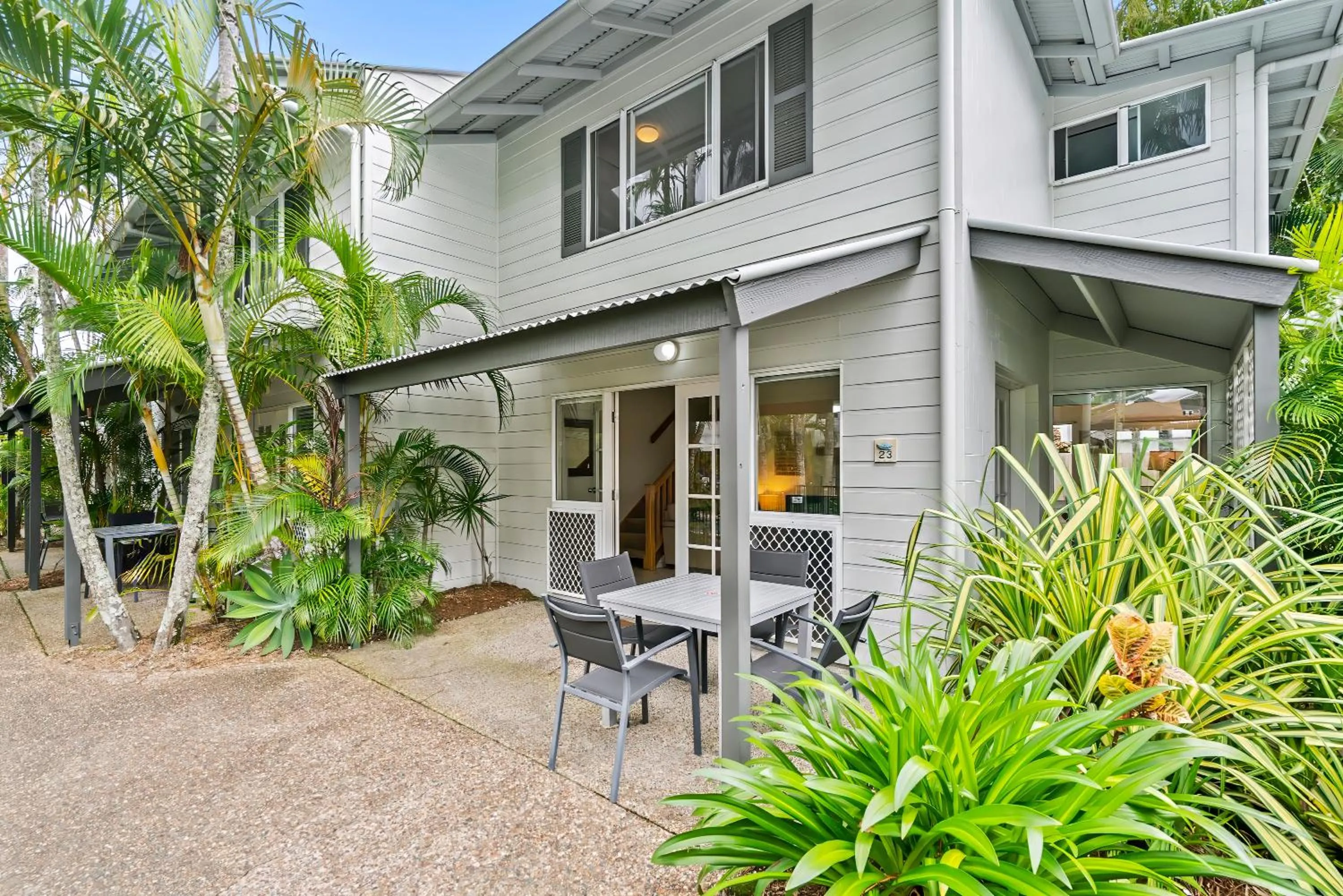 Patio in Coco Bay Resort