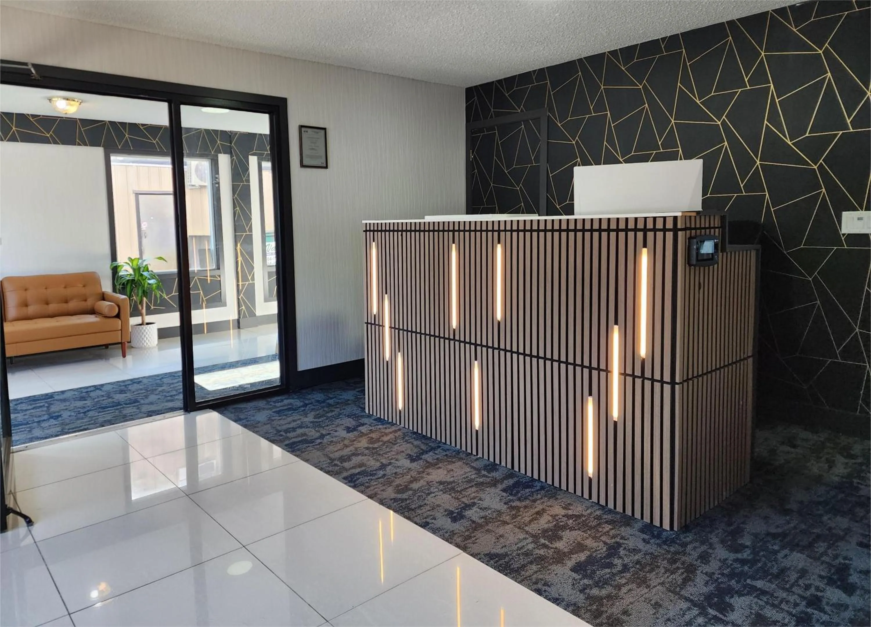 Lobby or reception in Inn The Mountains