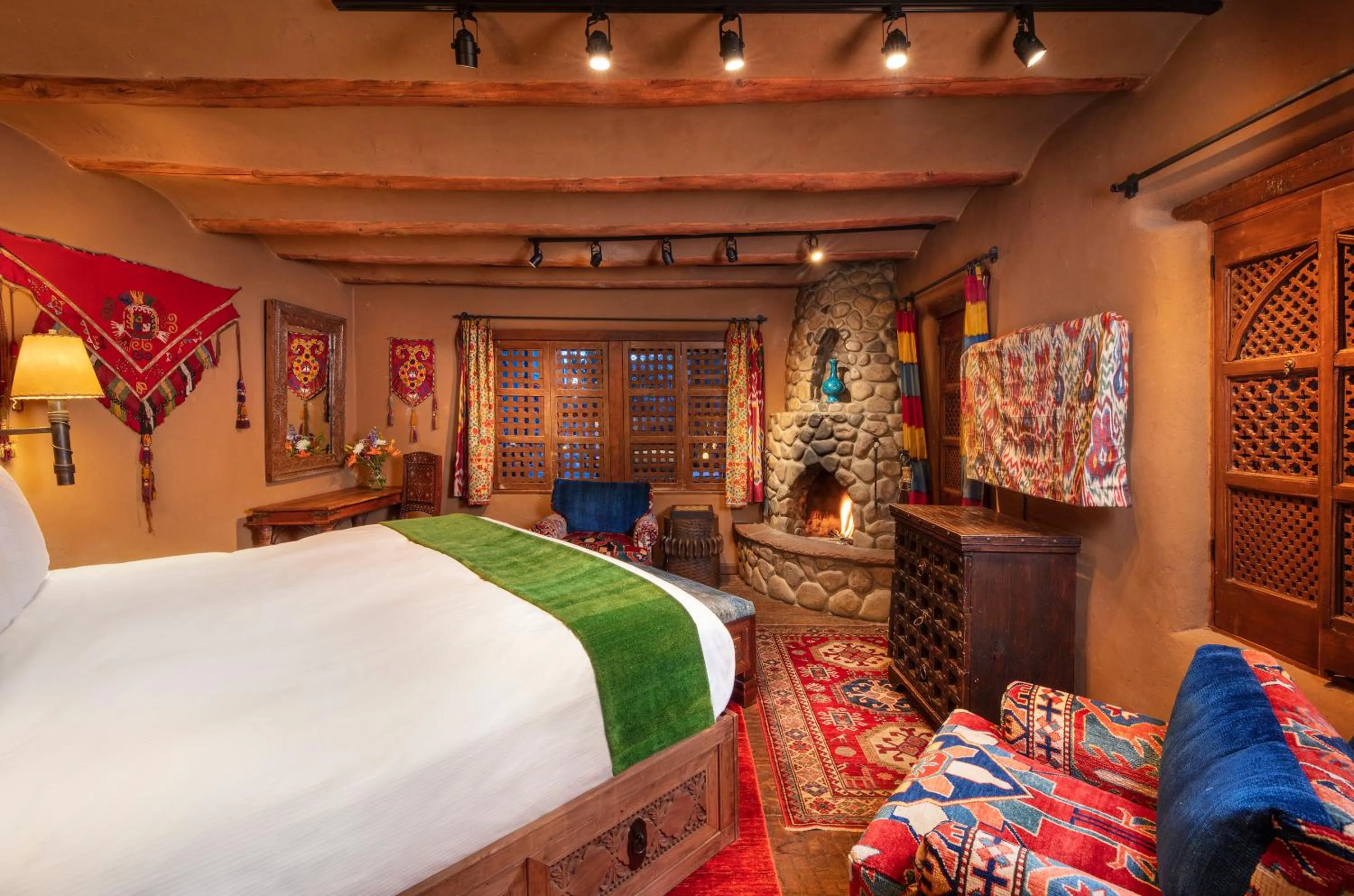 Bed in The Inn of Five Graces