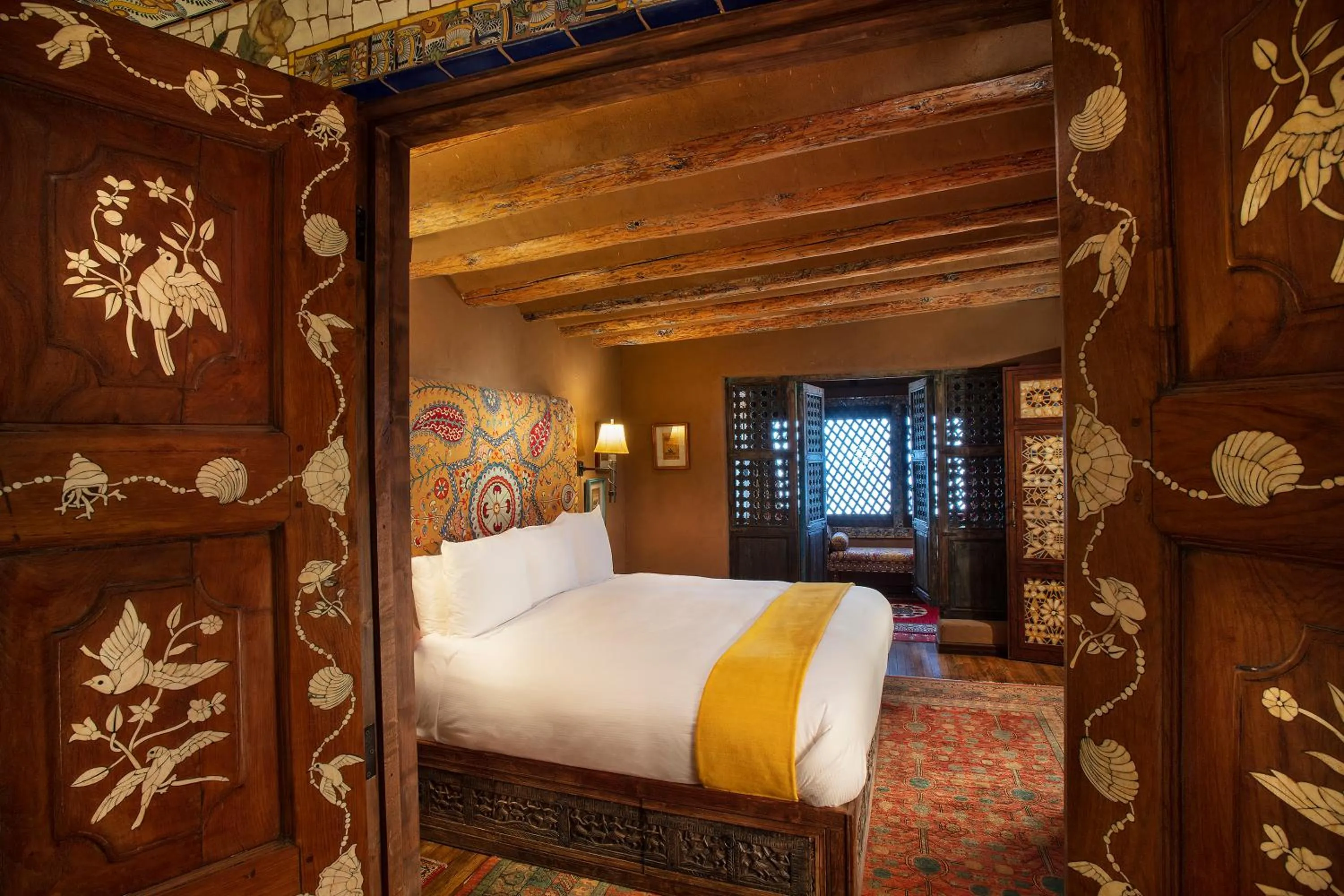 Bed in The Inn of Five Graces