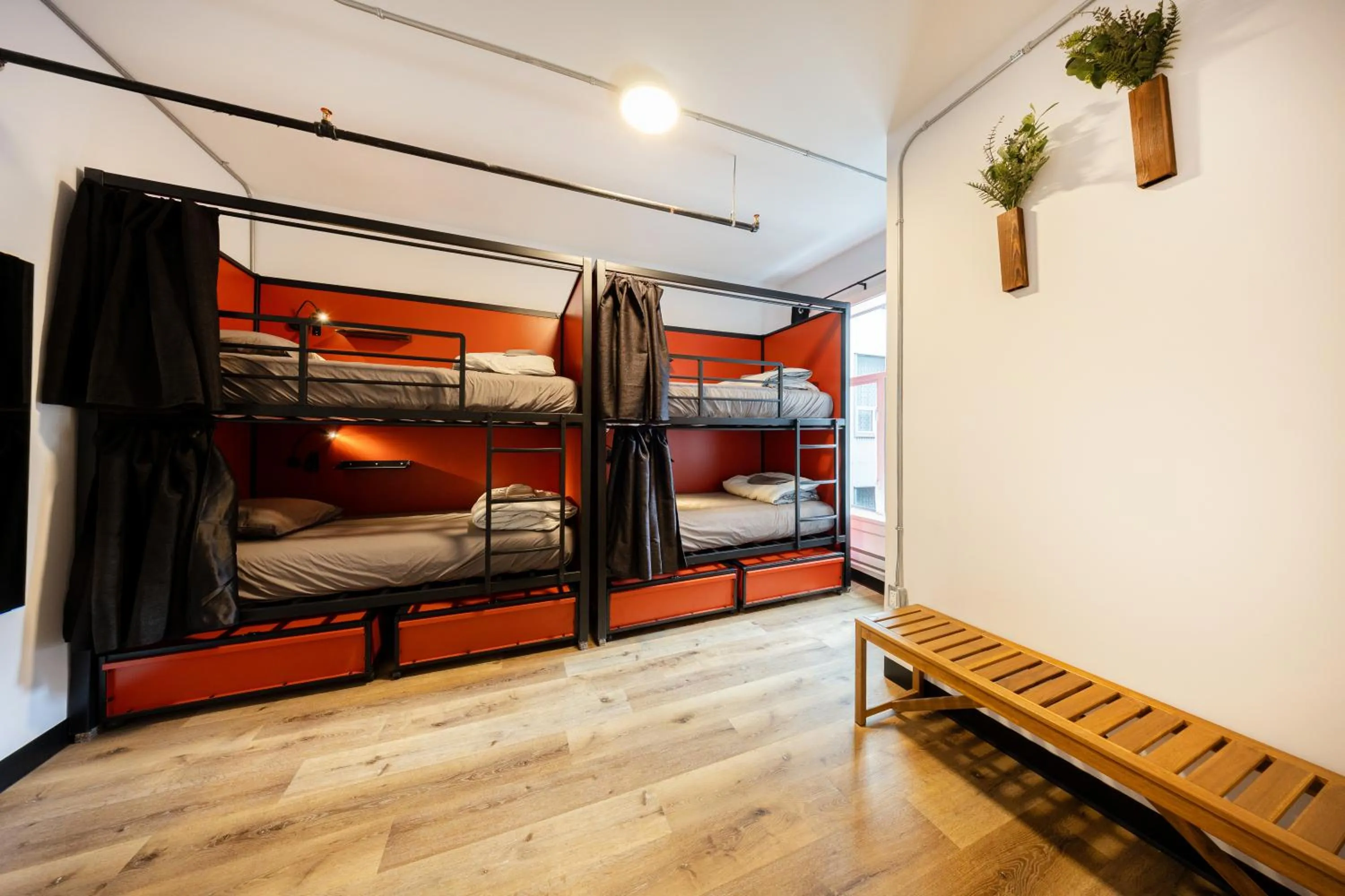 bunk bed, Bed in Samesun Vancouver