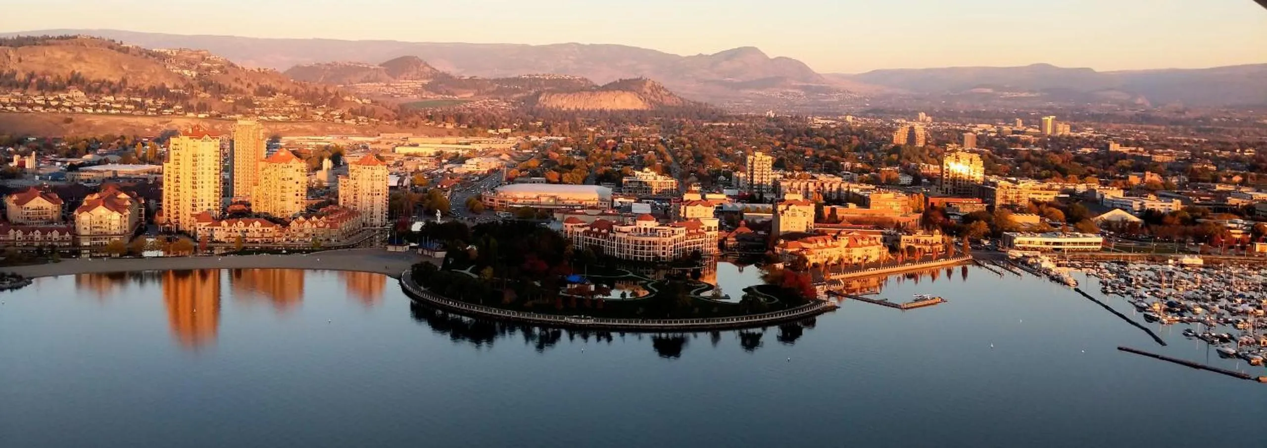 Bird's eye view in Samesun Kelowna