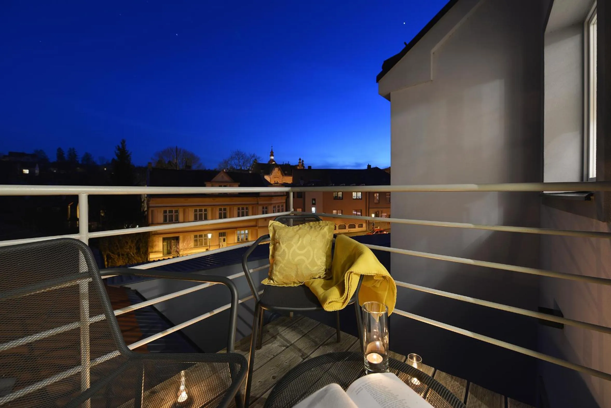 Night in Vysocina Design Apartments