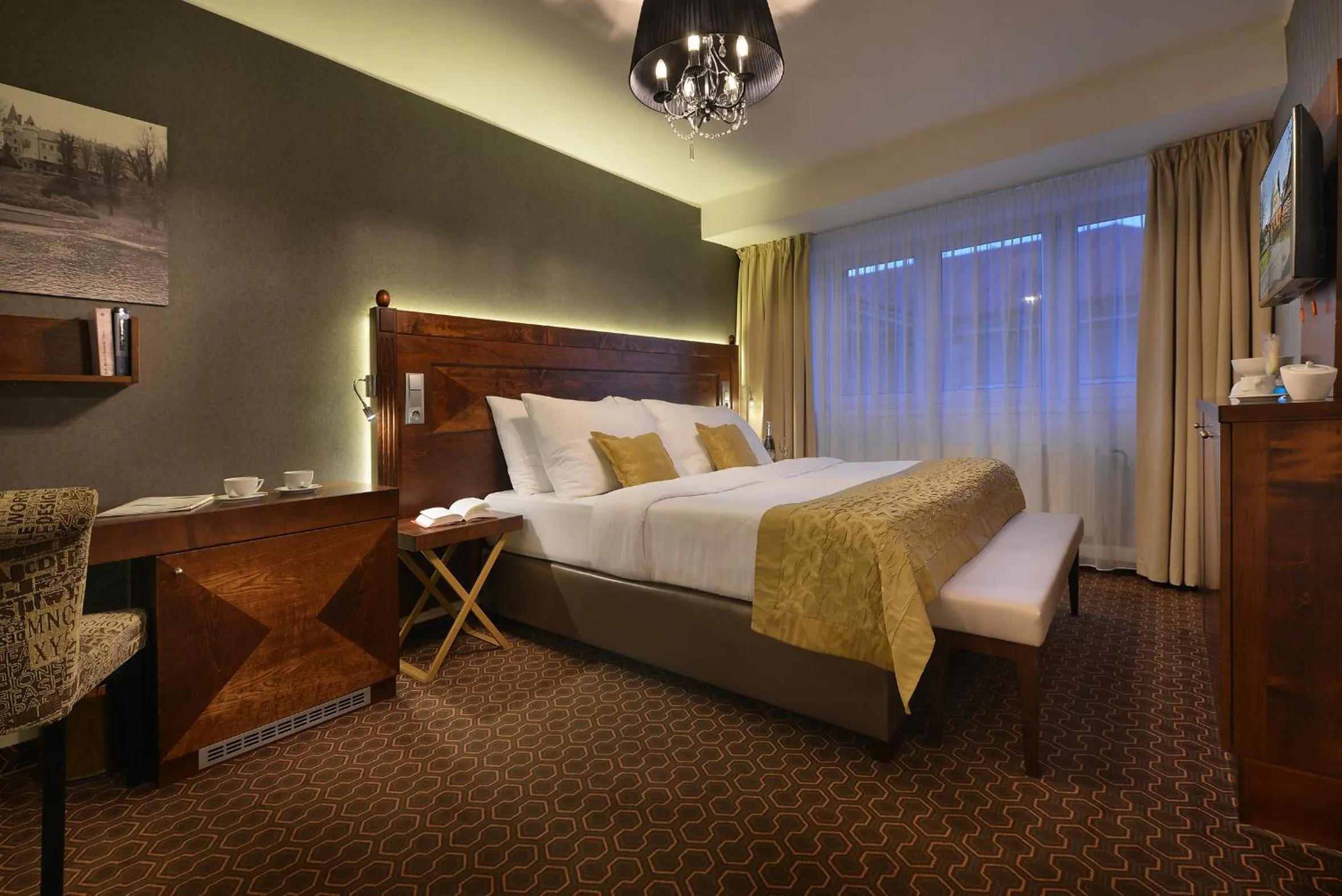 Photo of the whole room, Bed in Vysocina Design Apartments